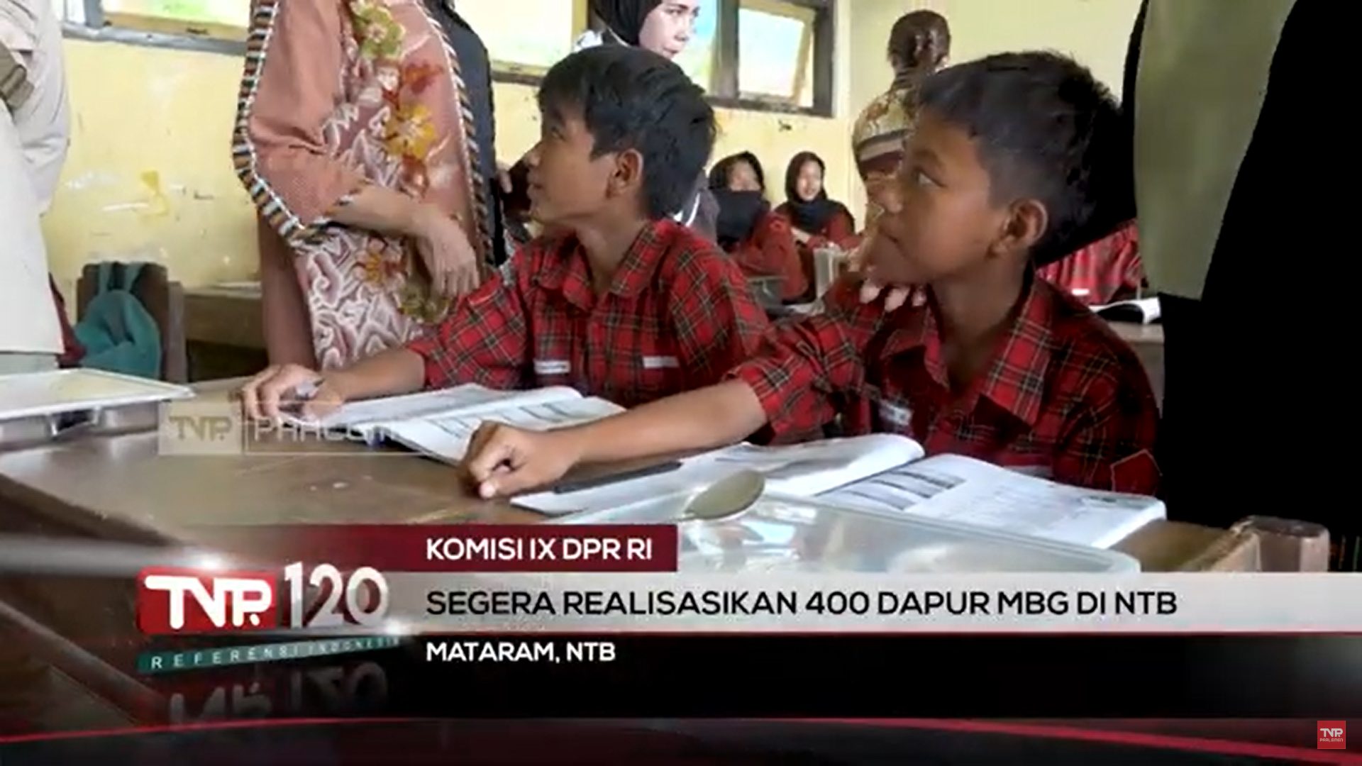 Komisi IX DPR RI : Segera Realisasikan 400 Dapur MBG Di NTB – TVR 120