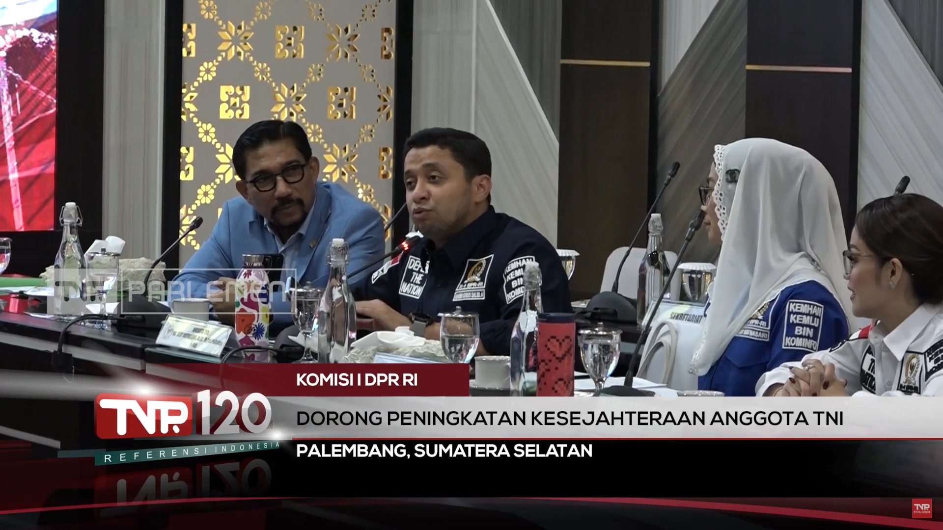 Komisi I DPR RI : Dorong Peningkatan Kesejahteraan Anggota TNI – TVR 120