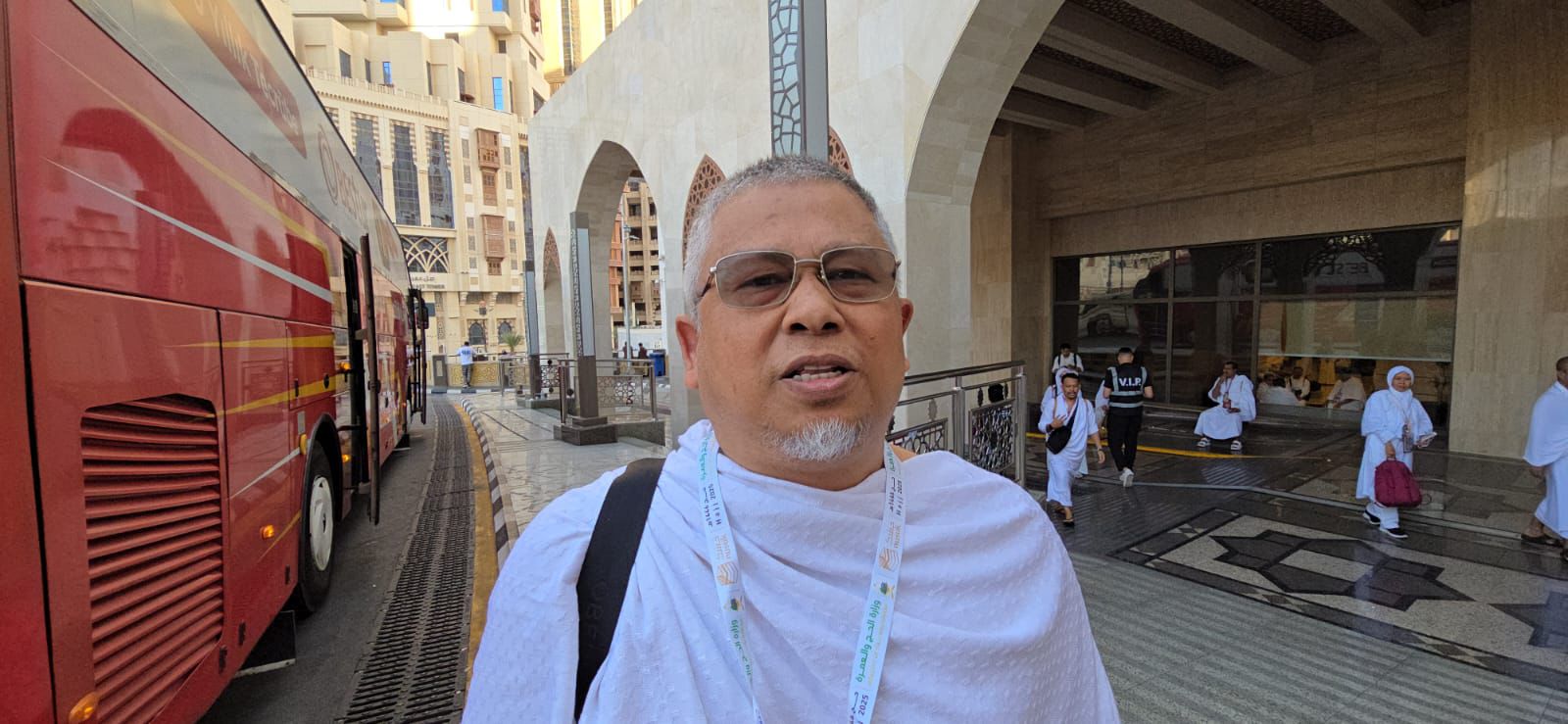 Seluruh Jemaah Menuju Arafah, Ansory Imbau Jaga Kesehatan