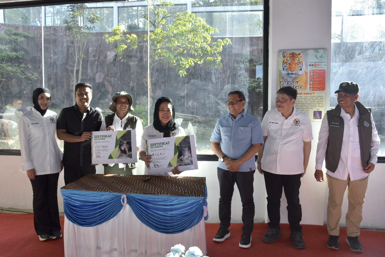 Titiek Soeharto Beri Nama Sepasang Bayi Harimau Sumatera: Jaga Kelestarian Satwa Langka!