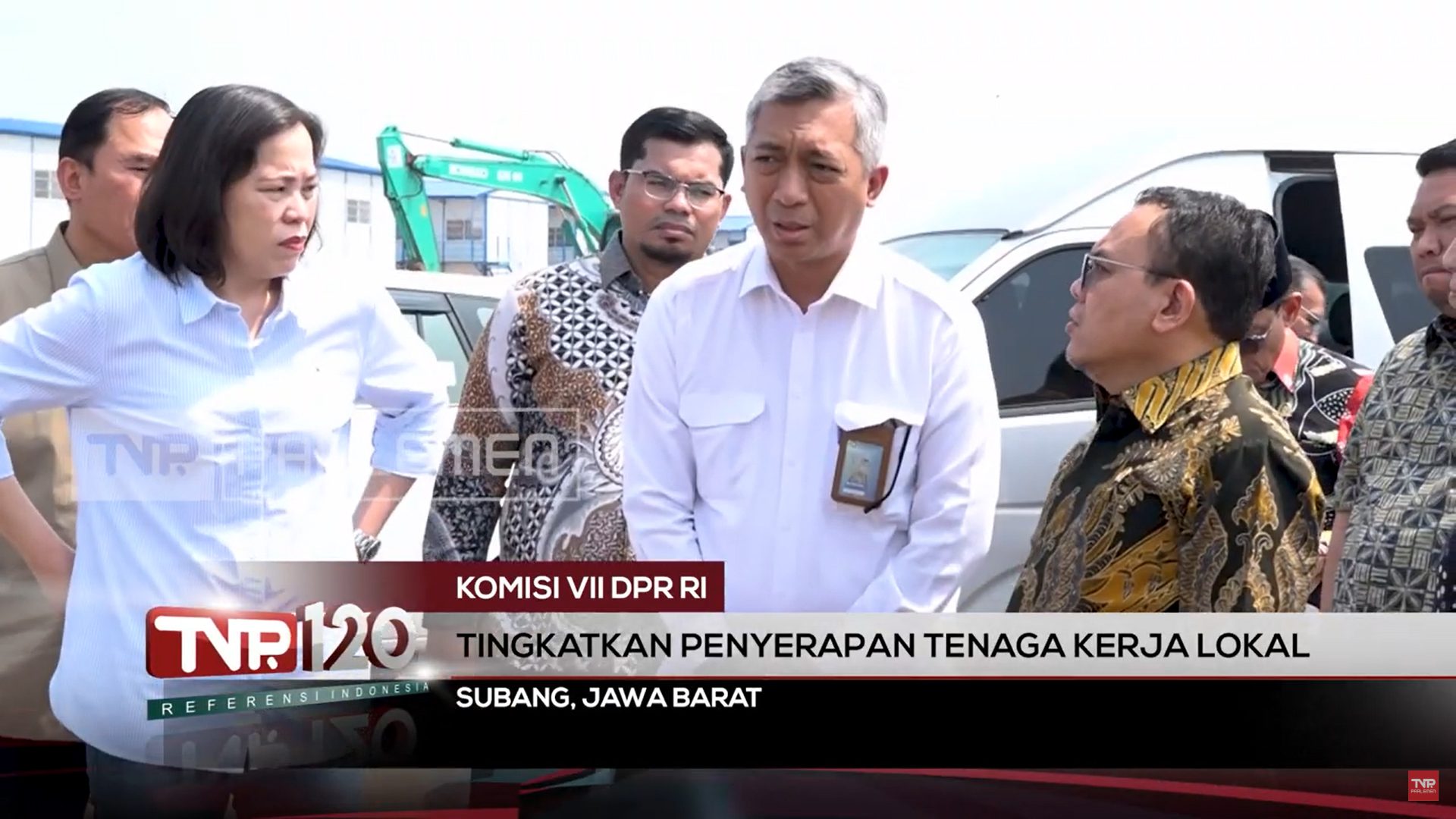 Komisi VII DPR RI : Tingkatkan Penyerapan Tenaga Kerja Lokal – TVR 120