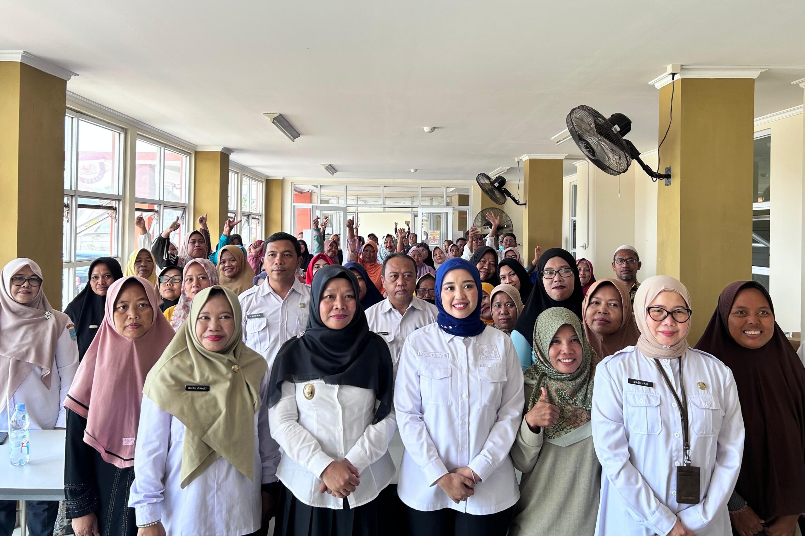 Dini Rahmania Tinjau Sekolah Rakyat Integrasi 7 Probolinggo