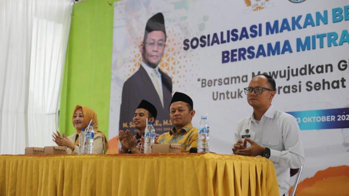 Sosialisasi MBG, Sarmuji Tekankan Generasi Penerus Harus Miliki Gizi yang Cukup