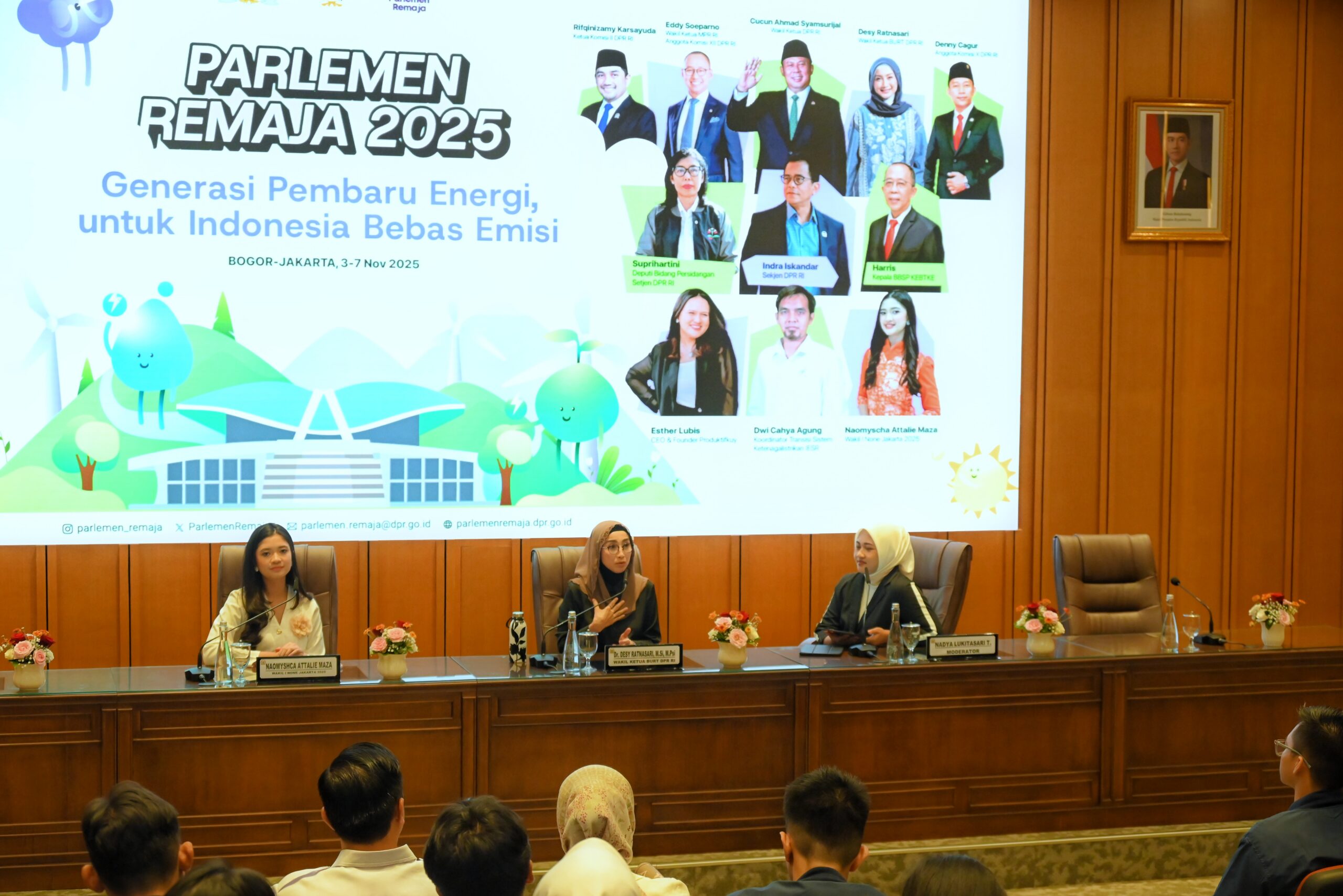 Desy Ratnasari: Parlemen Remaja Hadirkan Generasi Muda Melek Politik dan Bijak Bermedsos