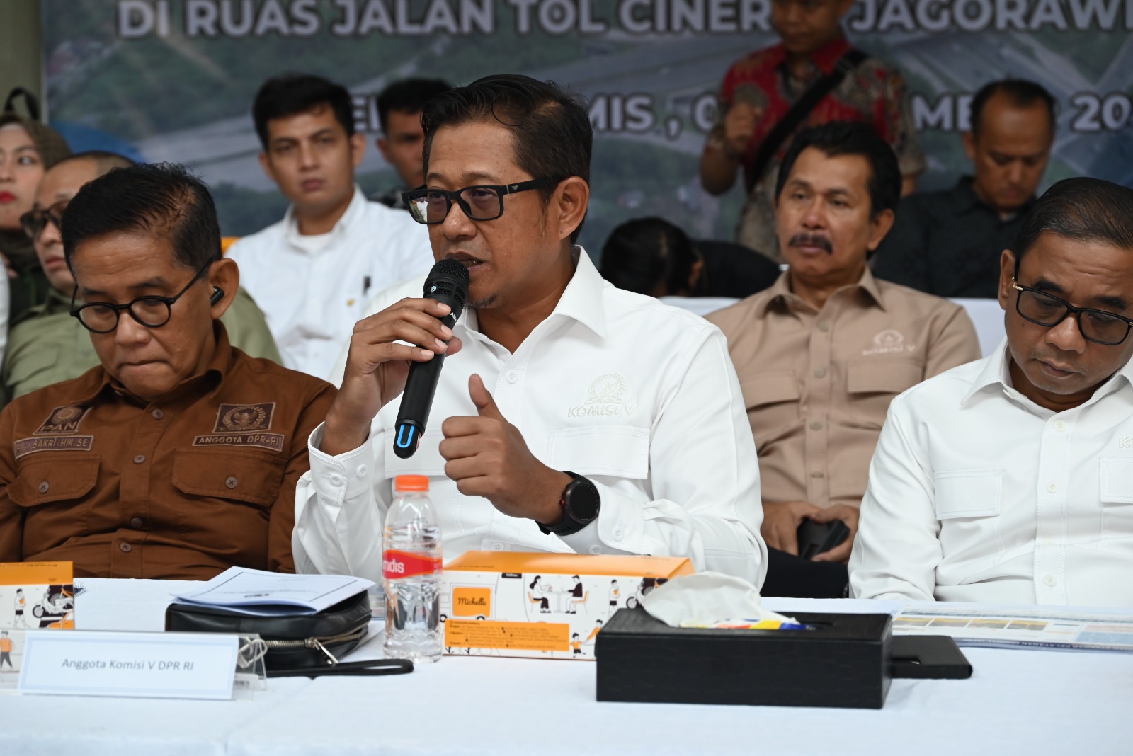 Sudjatmiko Soroti Sejumlah Persoalan Cijago, Mulai Tarif Tol hingga Rest Area