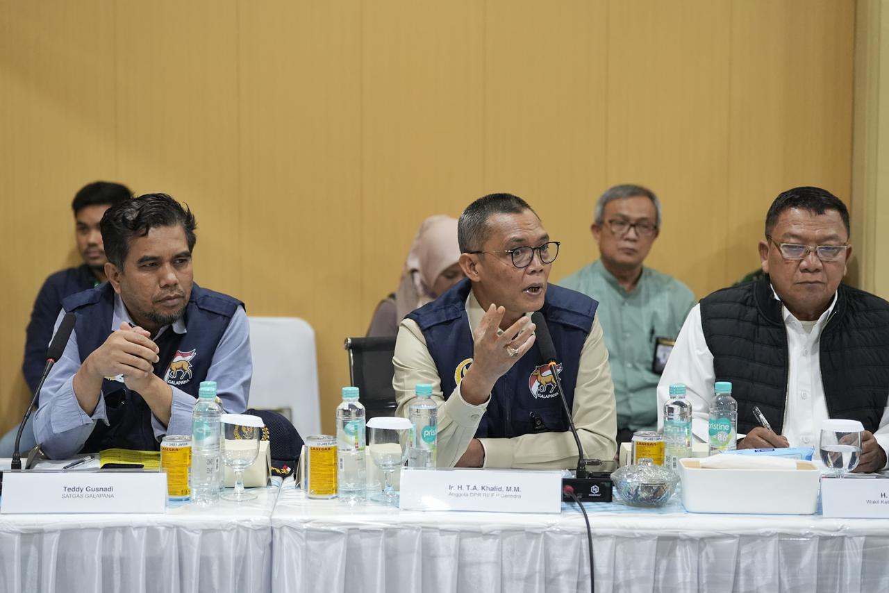 Satgas Galapana DPR RI Ungkap Empat Masalah Utama Penanganan Bencana Sumatra