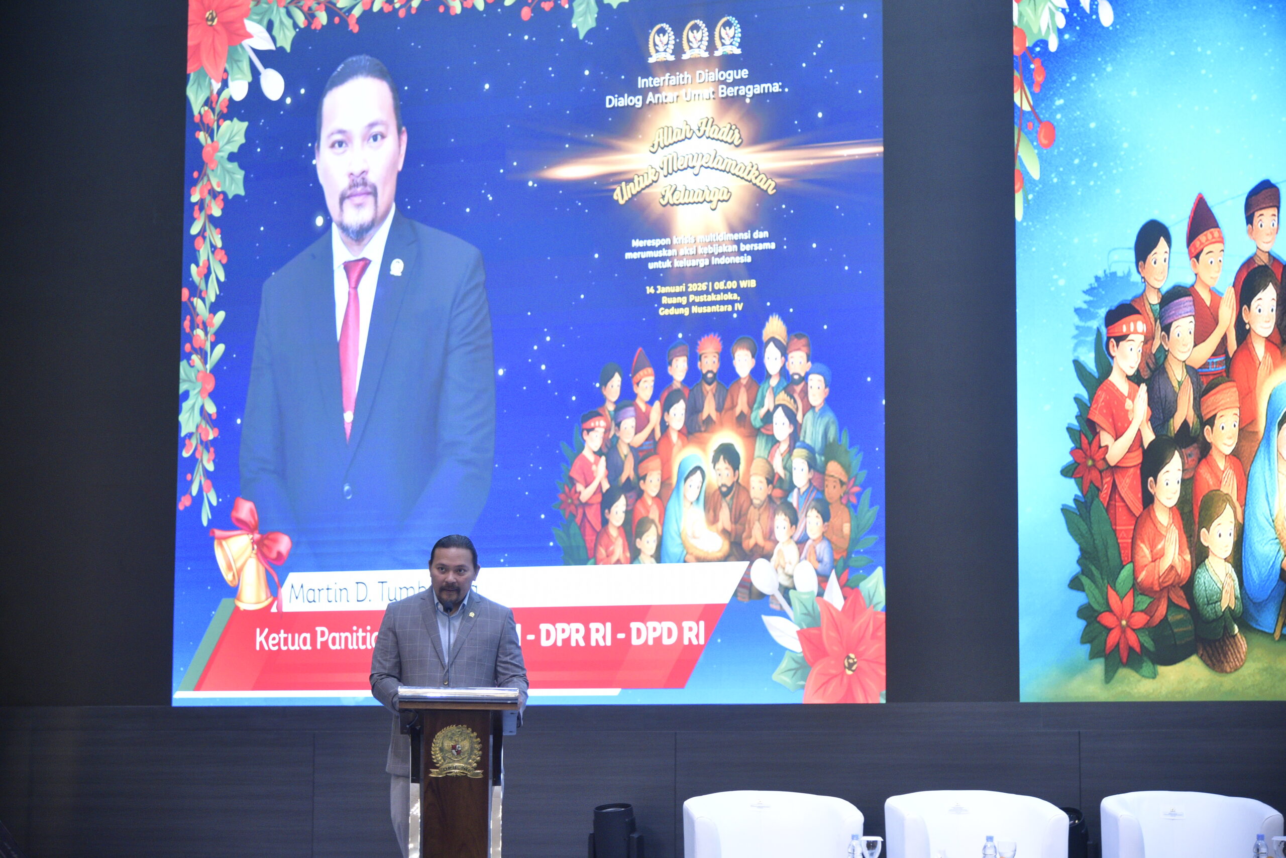 Martin Daniel Tumbelaka: Dialog Antar-Agama Penting untuk Perkuat Ketahanan Keluarga Indonesia