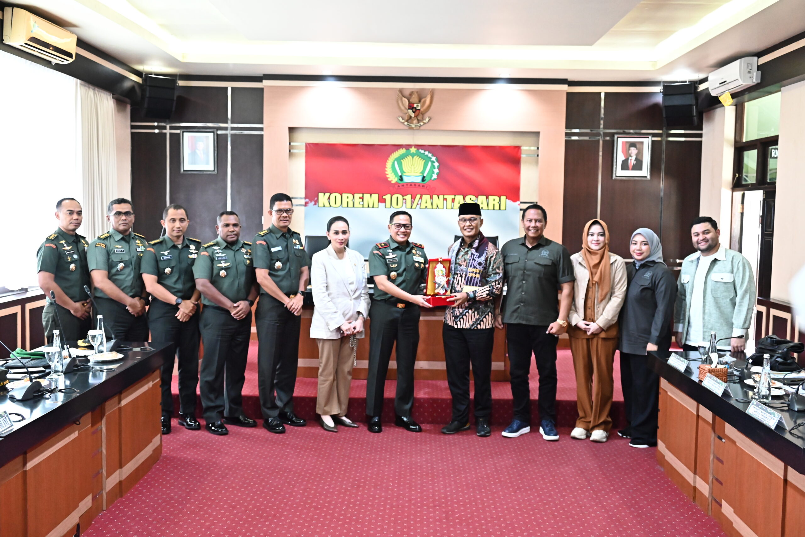 Komisi I Soroti Status Lahan dan Kebutuhan Alutsista Korem Antasari