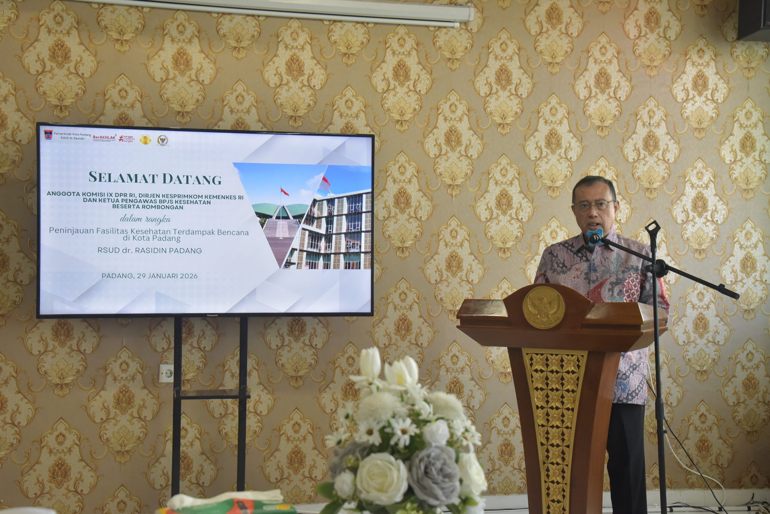 Komisi IX Dorong Modernisasi Alkes dan Penambahan Sarpras di RSUD dr. Rasidin Padang