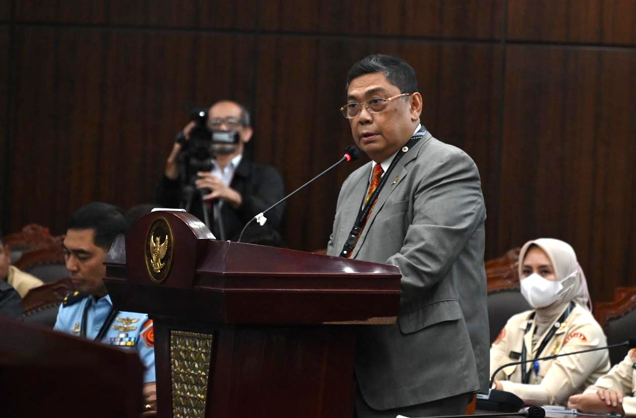 DPR Sampaikan Keterangan Terkait Uji Materiil UU TNI di MK