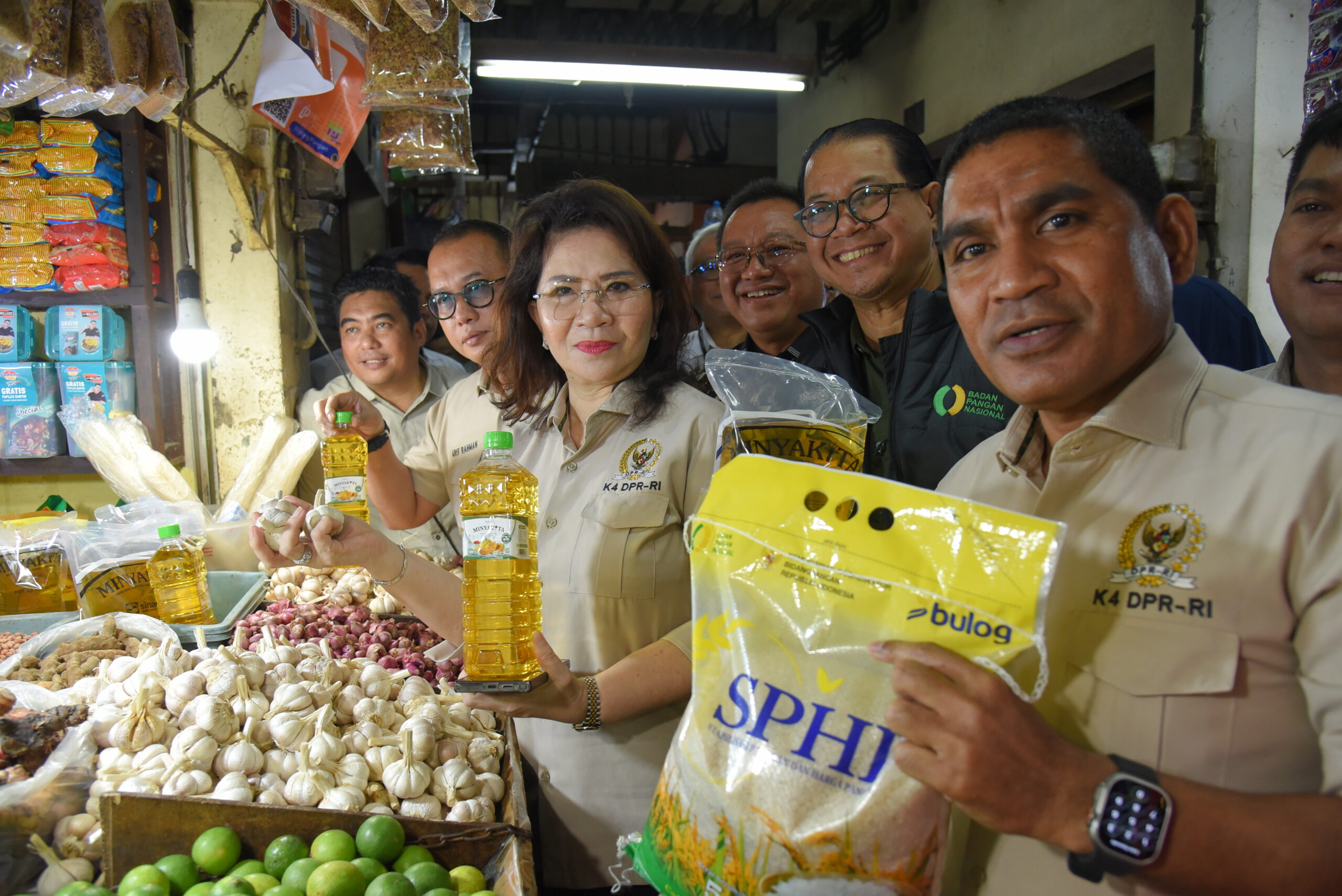 Komisi IV Pastikan Stok dan Harga Bapok Aman Jelang Ramadan di Pasar Wonokromo