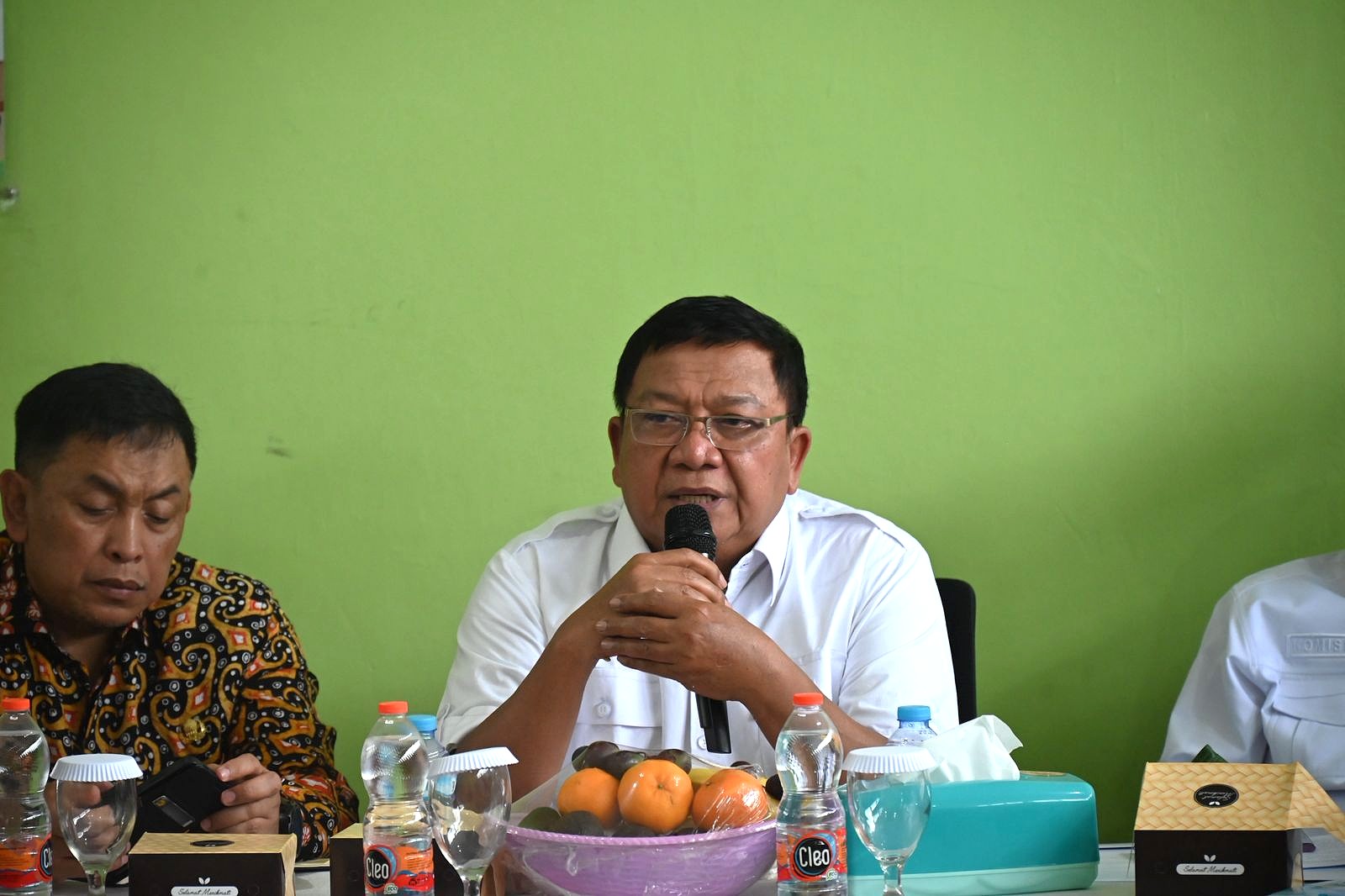 Kunjungi Sekolah Rakyat di Lahan SMP, Abdul Wachid Minta Pemerintah Segera Sediakan Lahan Baru