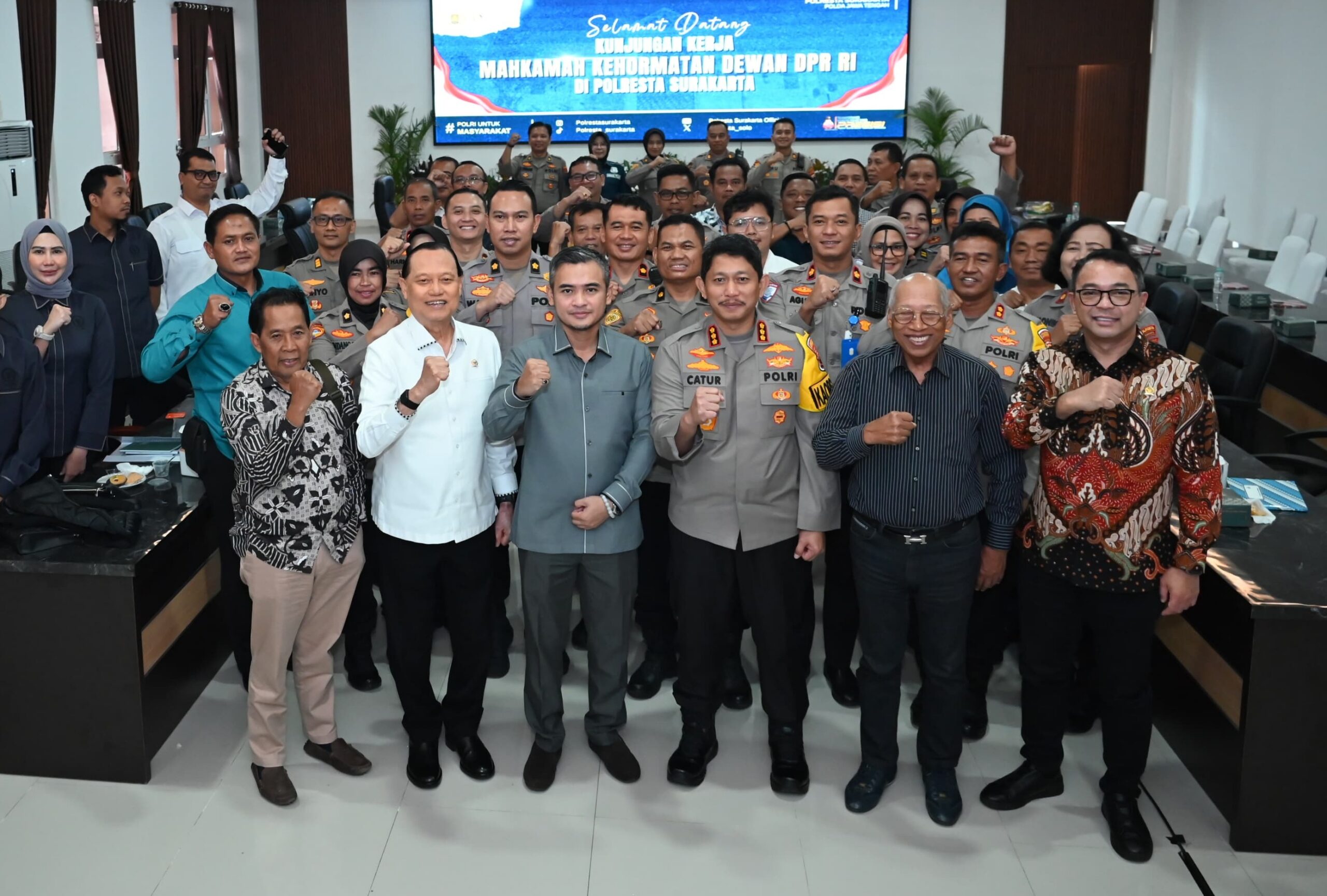 MKD DPR RI Perkuat Sinergi Penegakkan Etik dengan Polresta Surakarta