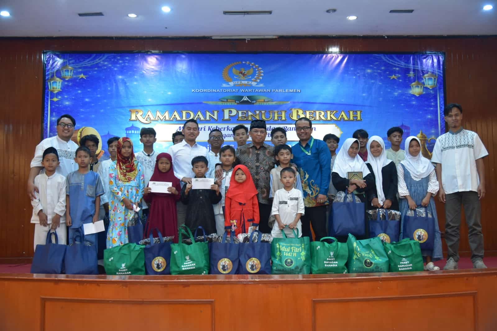 Santunan Yatim Piatu KWP-DPR, Ramadan Saling Berbagi