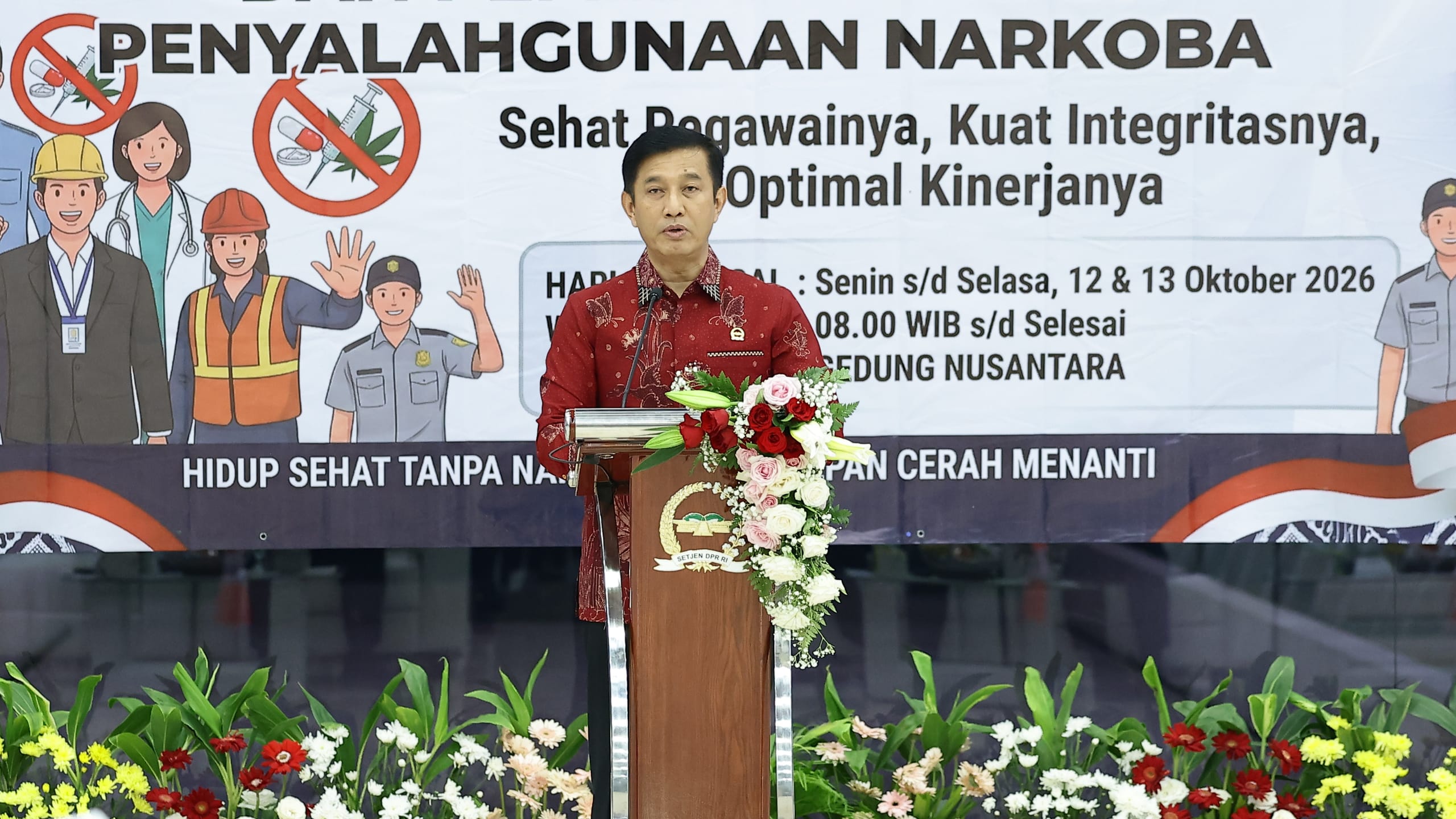 Setjen DPR RI Gandeng BNN demi Cegah Narkoba di Lingkungan ASN