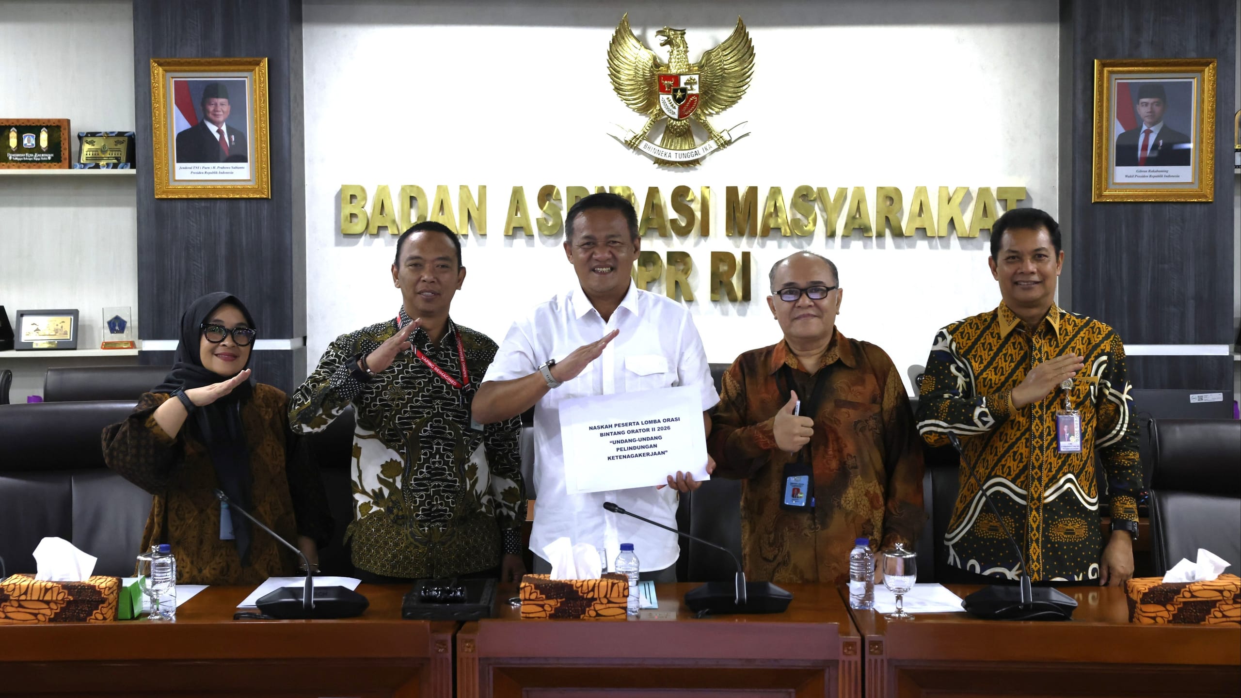 Umumkan Juara Lobo II, Obon Tabroni Apresiasi Gagasan Peserta soal Perlindungan Pekerja