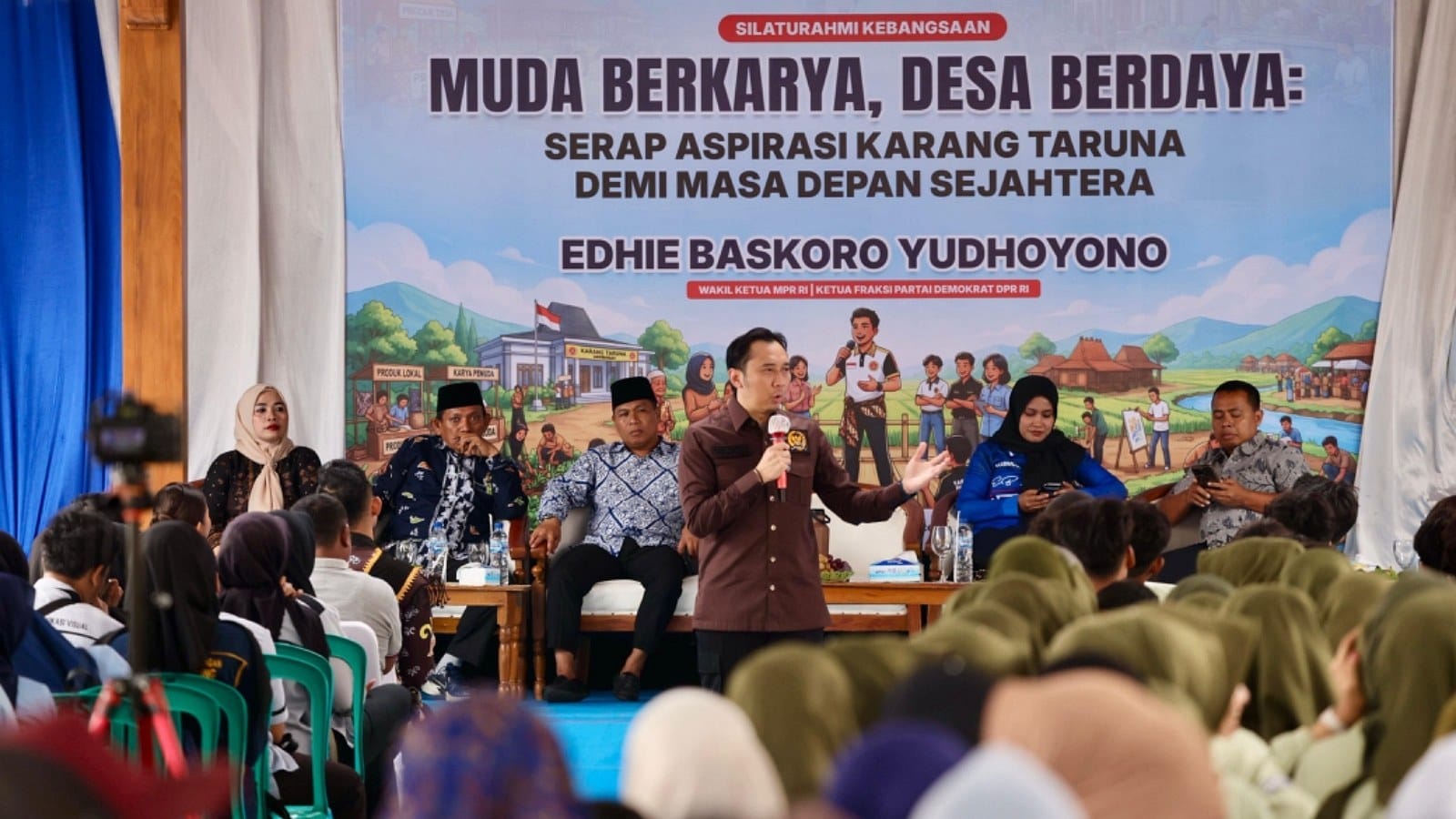 Hari Sumpah Pemuda, Ibas Ajak Generasi Muda Berani Bermimpi dan Berdampak