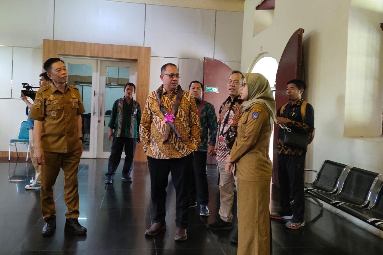 Anggota Komisi X DPR RI, Muhammad Nur Purnamasidi saat Kunjungan Kerja Reses ke Makassar, Sulawesi Selatan (Sulsel). Foto: Ayu/vel.