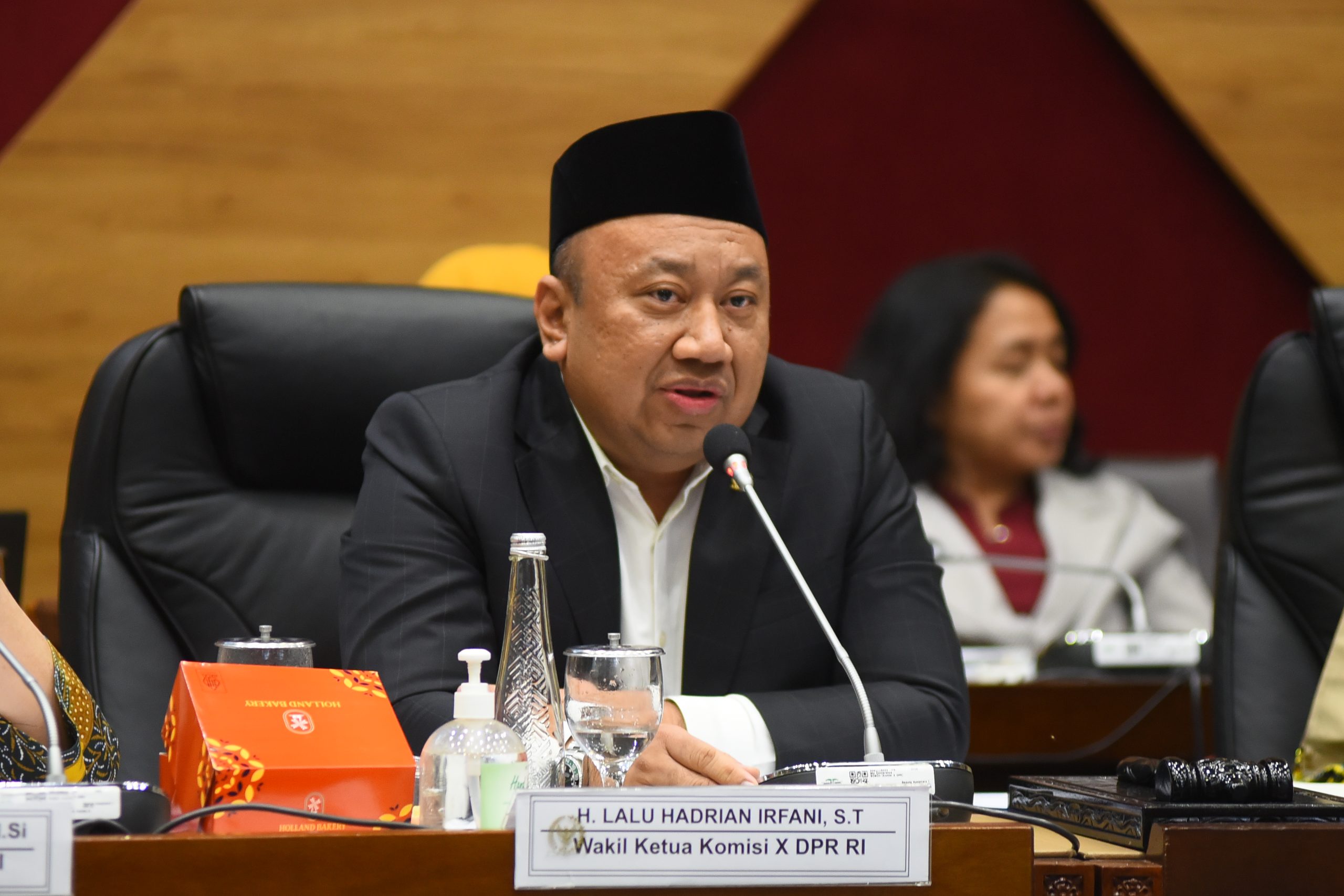Wakil Ketua Komisi X DPR RI Lalu Hadrian Irfani. Foto: Runi/vel.