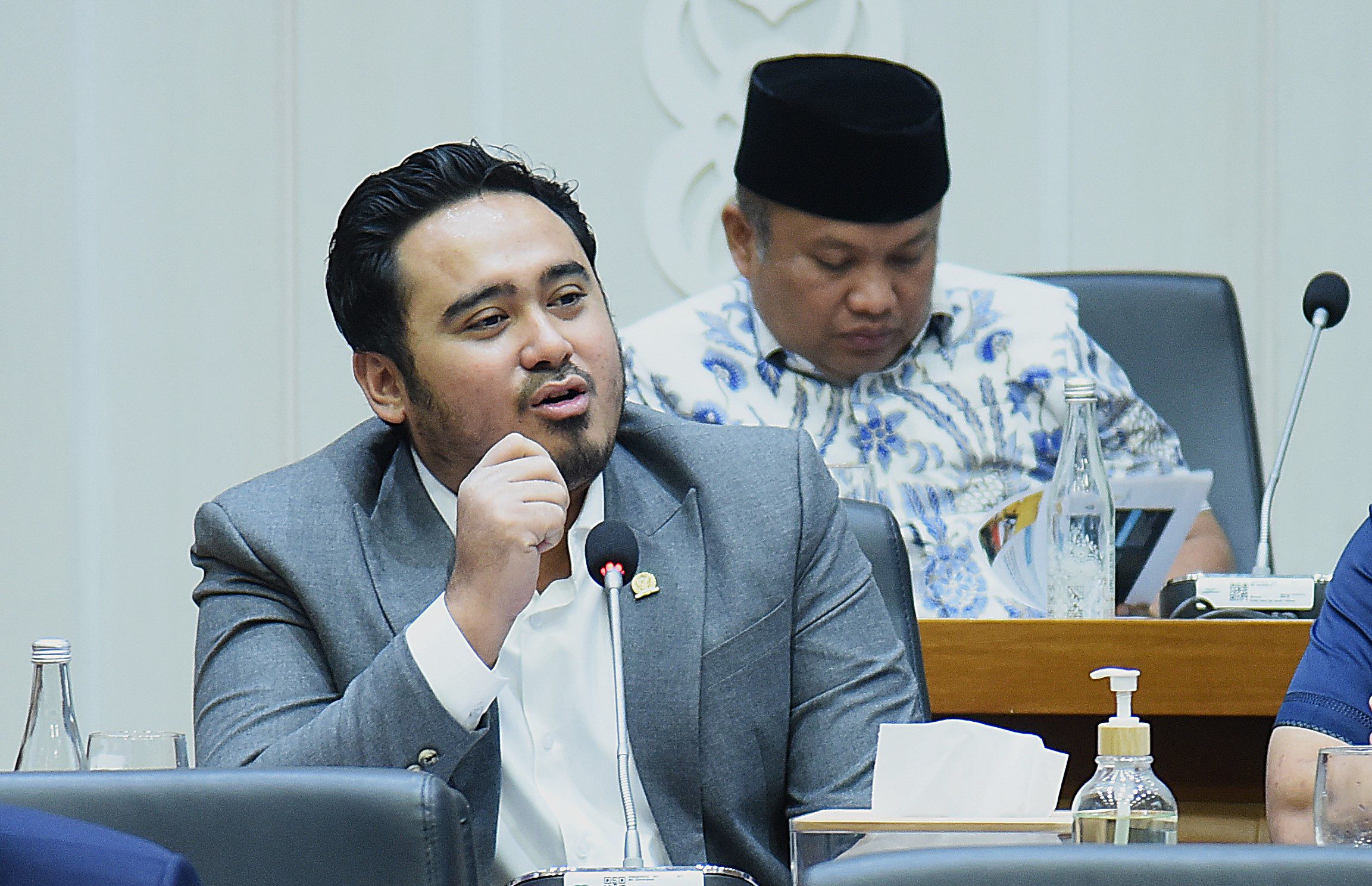 Anggota Badan Legislasi (Baleg) DPR RI, Ahmad Irawan dalam Rapat Pleno Baleg DPR RI di Gedung Nusantara I, Senayan, Jakarta, Kamis (30/1/2025). Foto : Geraldi/Andri.