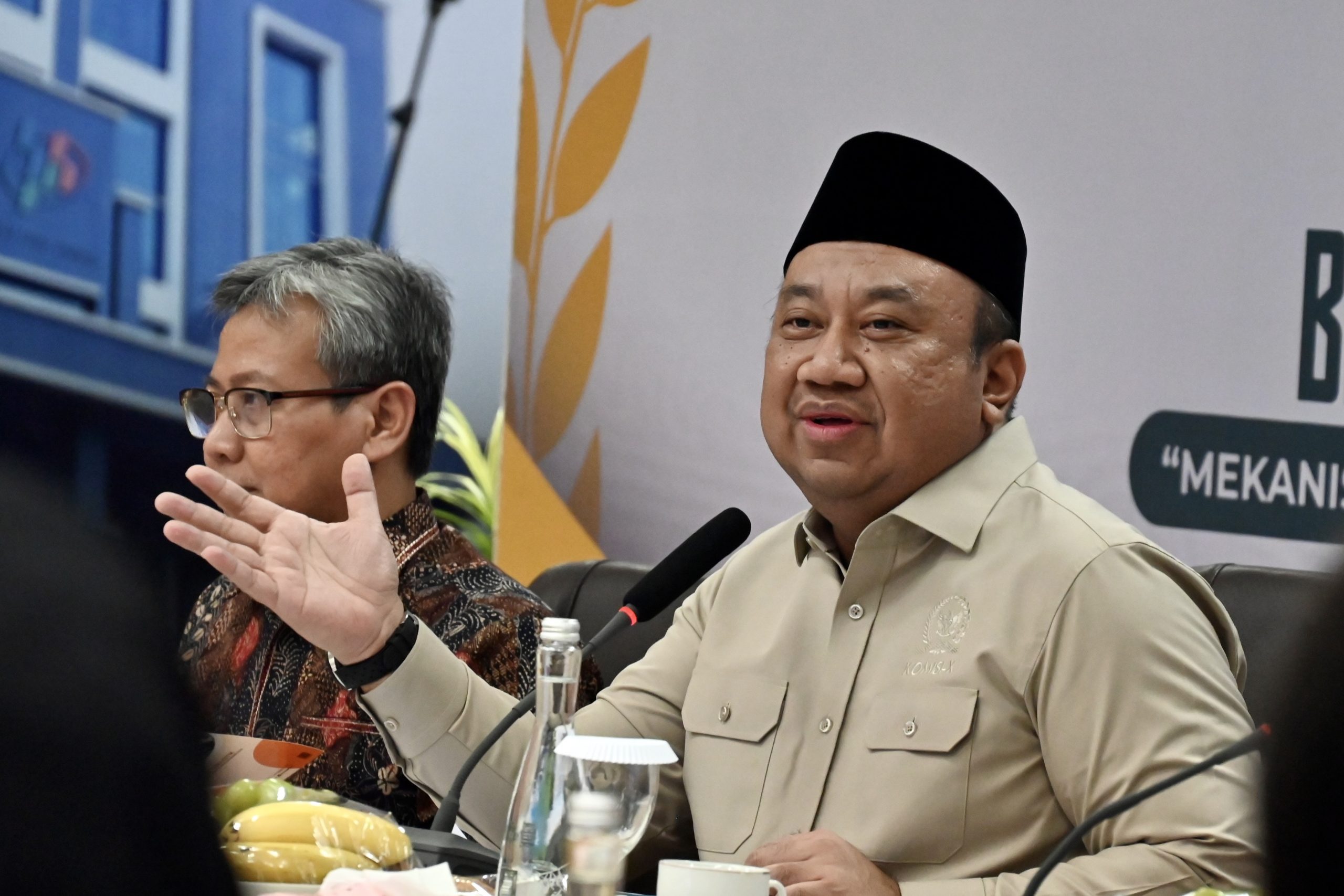 Wakil Ketua Komisi X DPR RI, Lalu Hadriani Irfani, saat memimpin kunjungan kerja spesifik Komisi X DPR RI ke Kantor BPS Sumatra Utara di Medan, Kamis (30/1/2025). Foto: Ria/vel.