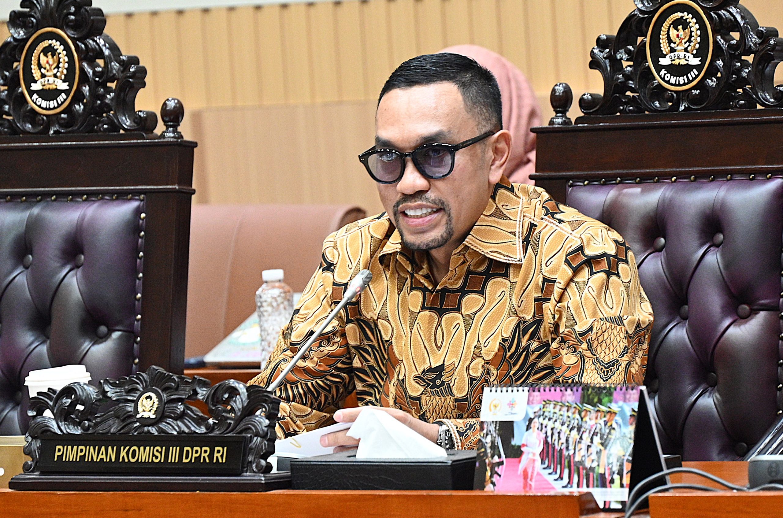 Wakil Ketua Komisi III DPR RI Ahmad Sahroni. Foto : Dok/Andri.