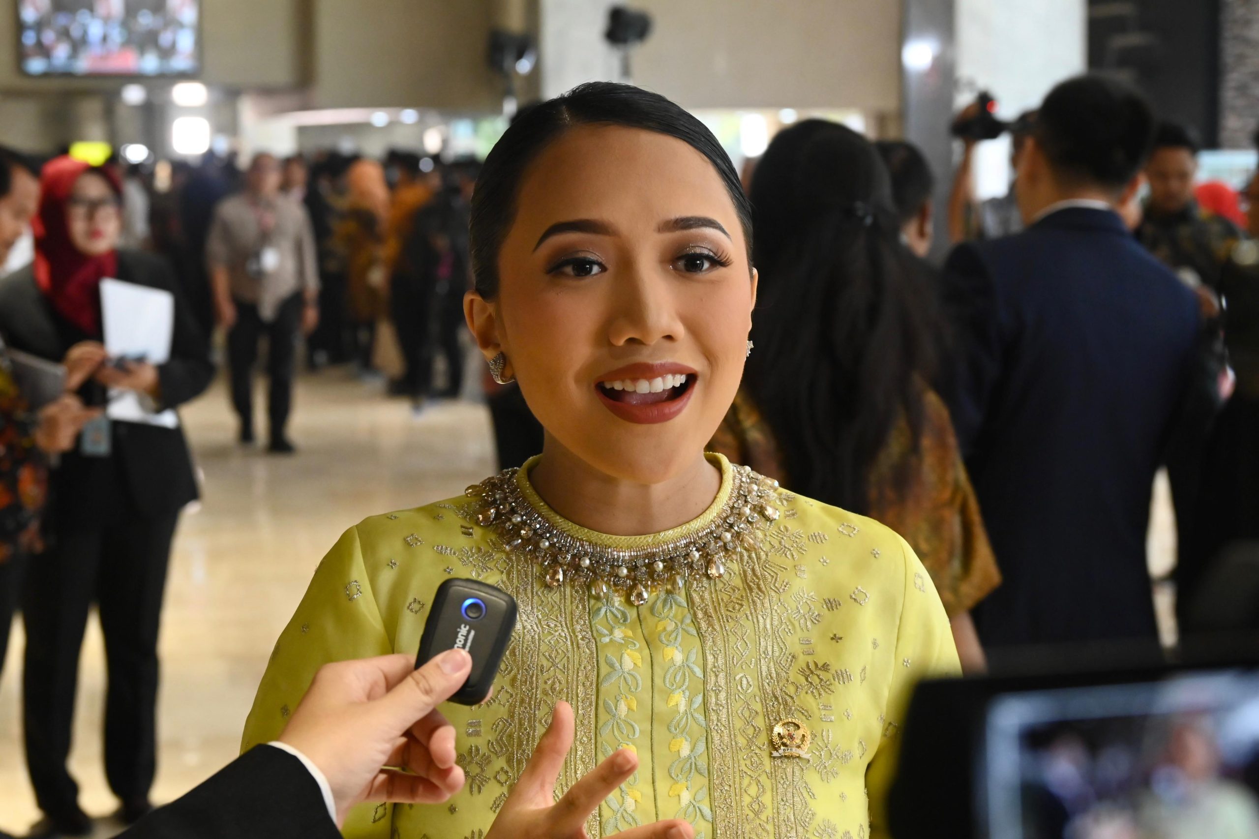 Anggota Komisi XI DPR RI Fraksi Golkar Puteri Komarudin. Foto : Dok/Andri.