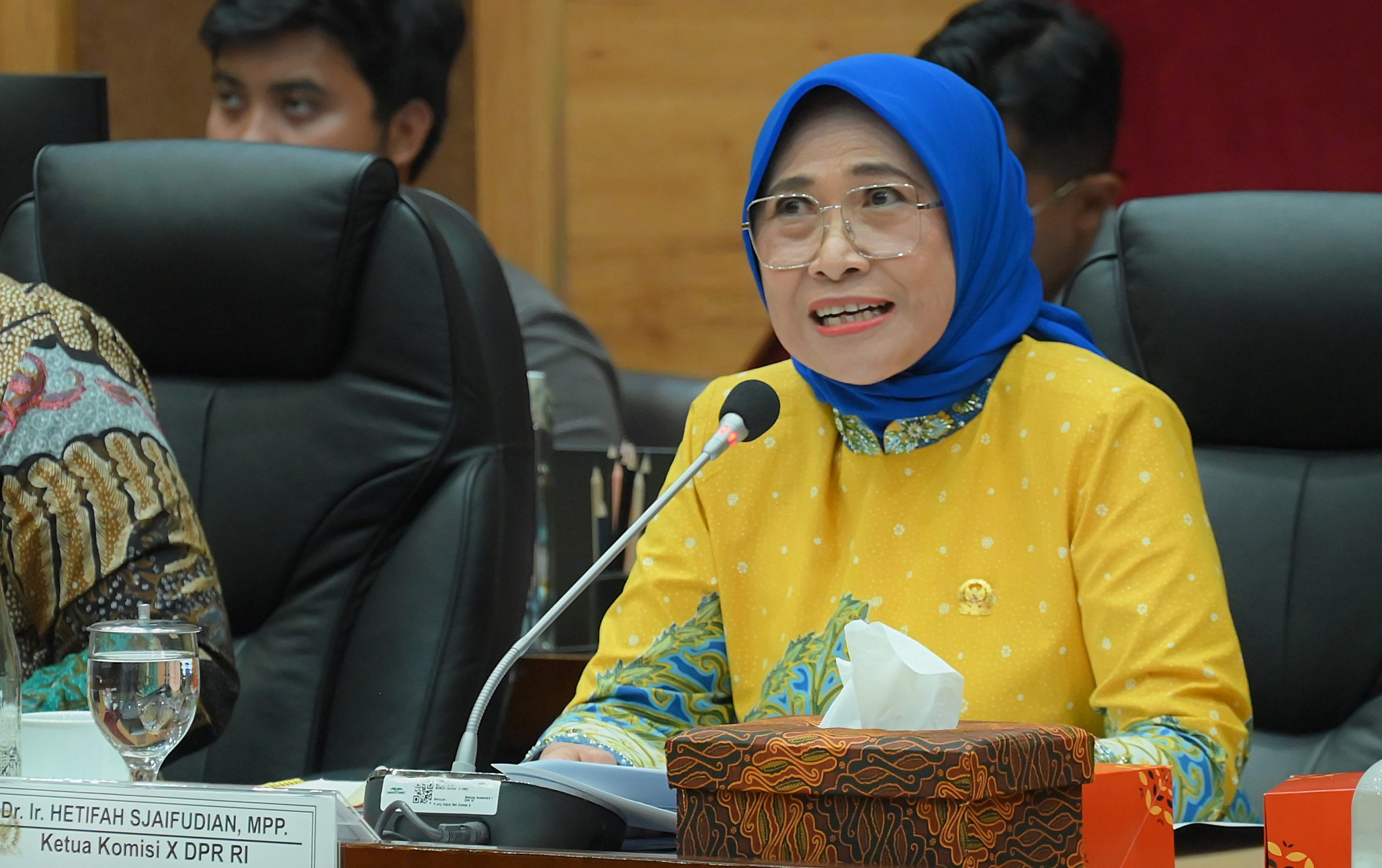 Ketua Komisi X DPR RI Hetifah Sjaifudian. Foto : Tari/Andri.