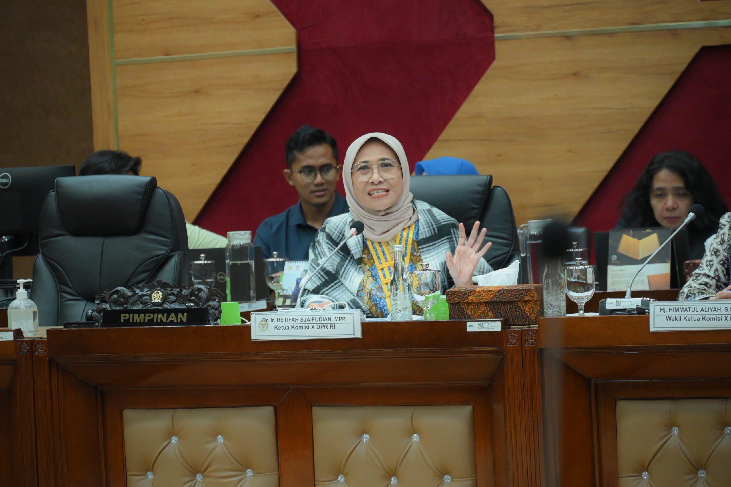 Ketua Komisi X DPR RI Hetifah Sjaifudian. Foto: Mentari/vel.