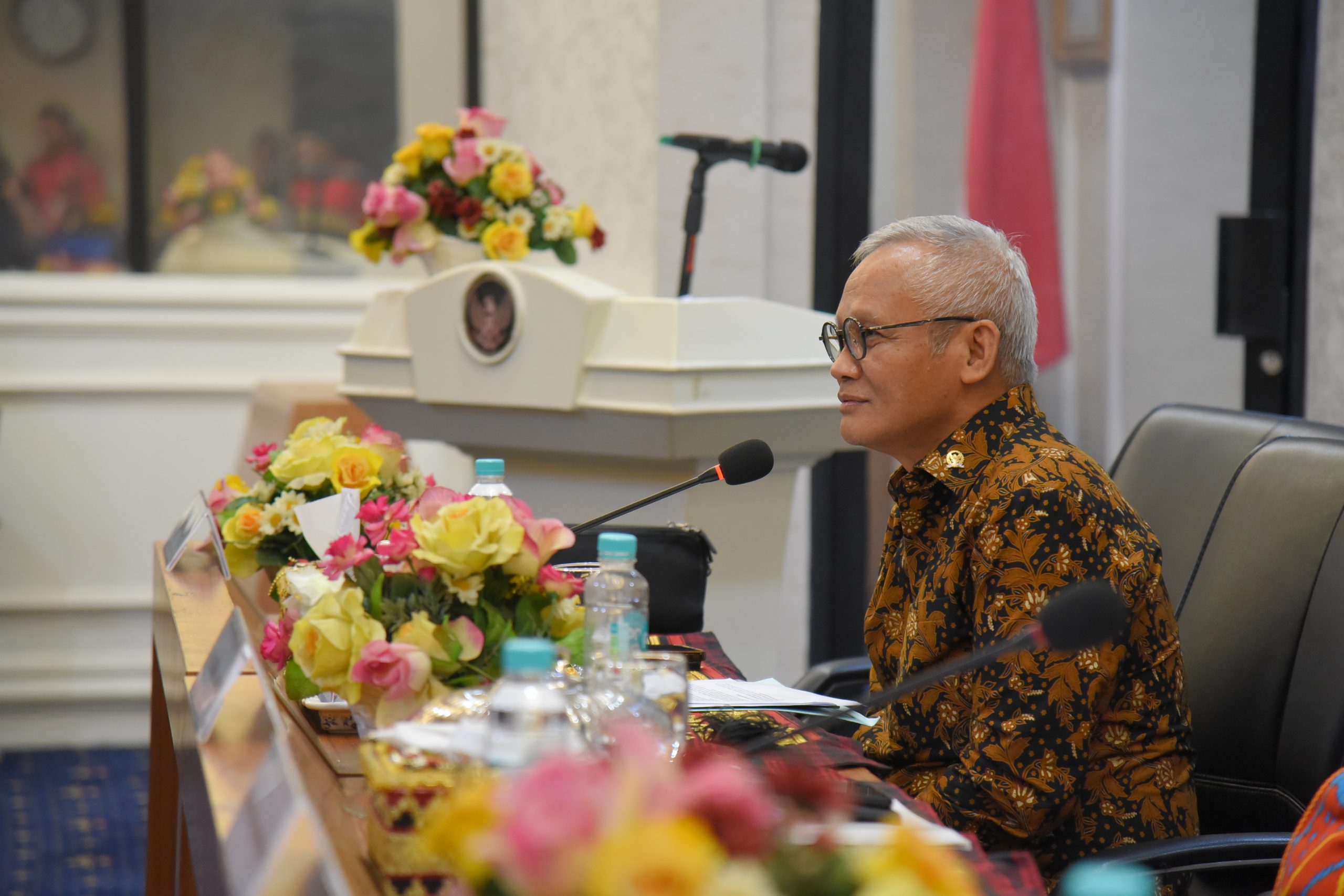 Wakil Ketua Komisi II DPR RI Aria Bima, saat memimpin Kunjungan Kerja Spesifik Komisi II ke Bandar Lampung, Provinsi Lampung, Kamis (13/2/2025). Foto: Bunga/vel.