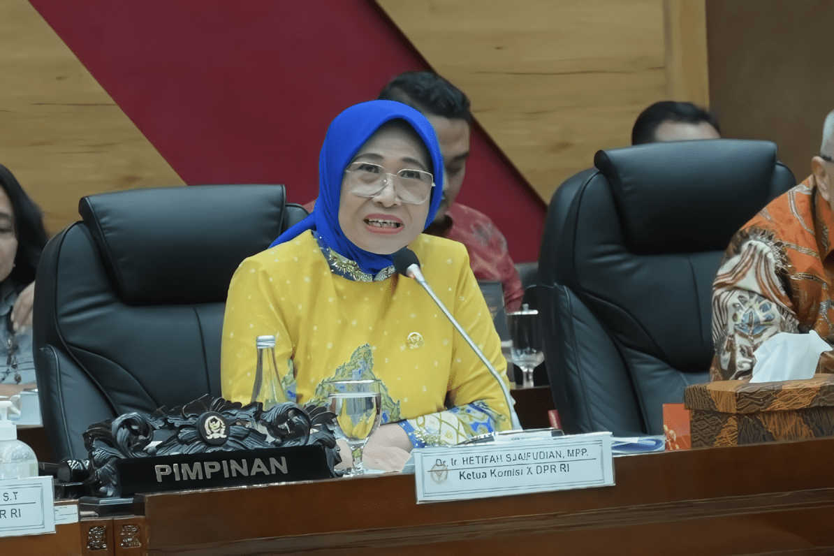 Ketua Komisi X DPR RI, Hetifah Sjaifudian. Foto: Mentari/vel.