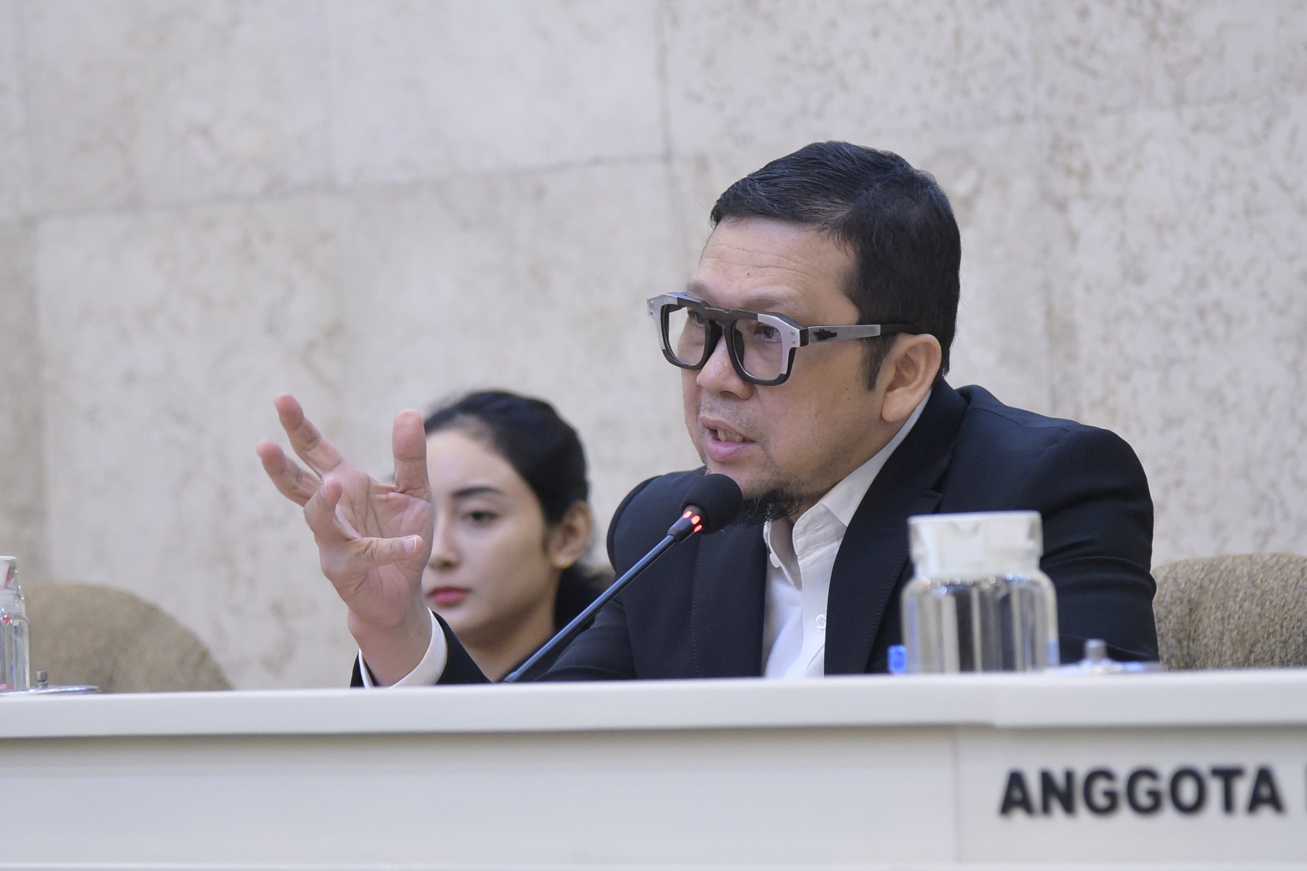 Anggota Komisi II DPR RI Ahmad Doli Kurnia Tandjung dalam RDPU yang diselenggarakan di Gedung Nusantara, DPR RI, Senayan, Jakarta, Rabu (26/2/2025). Foto : Mu/Andri.