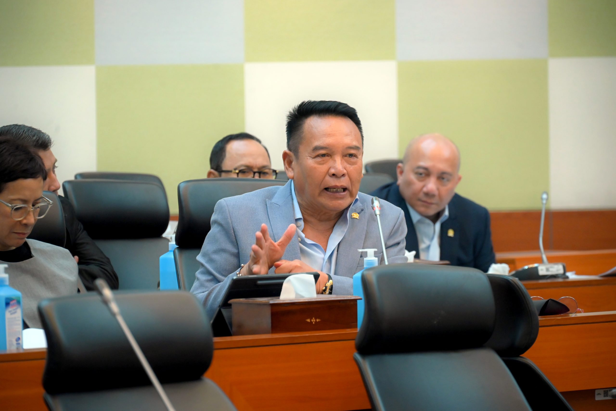 Anggota Komisi I DPR RI, TB Hasanuddin. Foto: Mentari/vel.