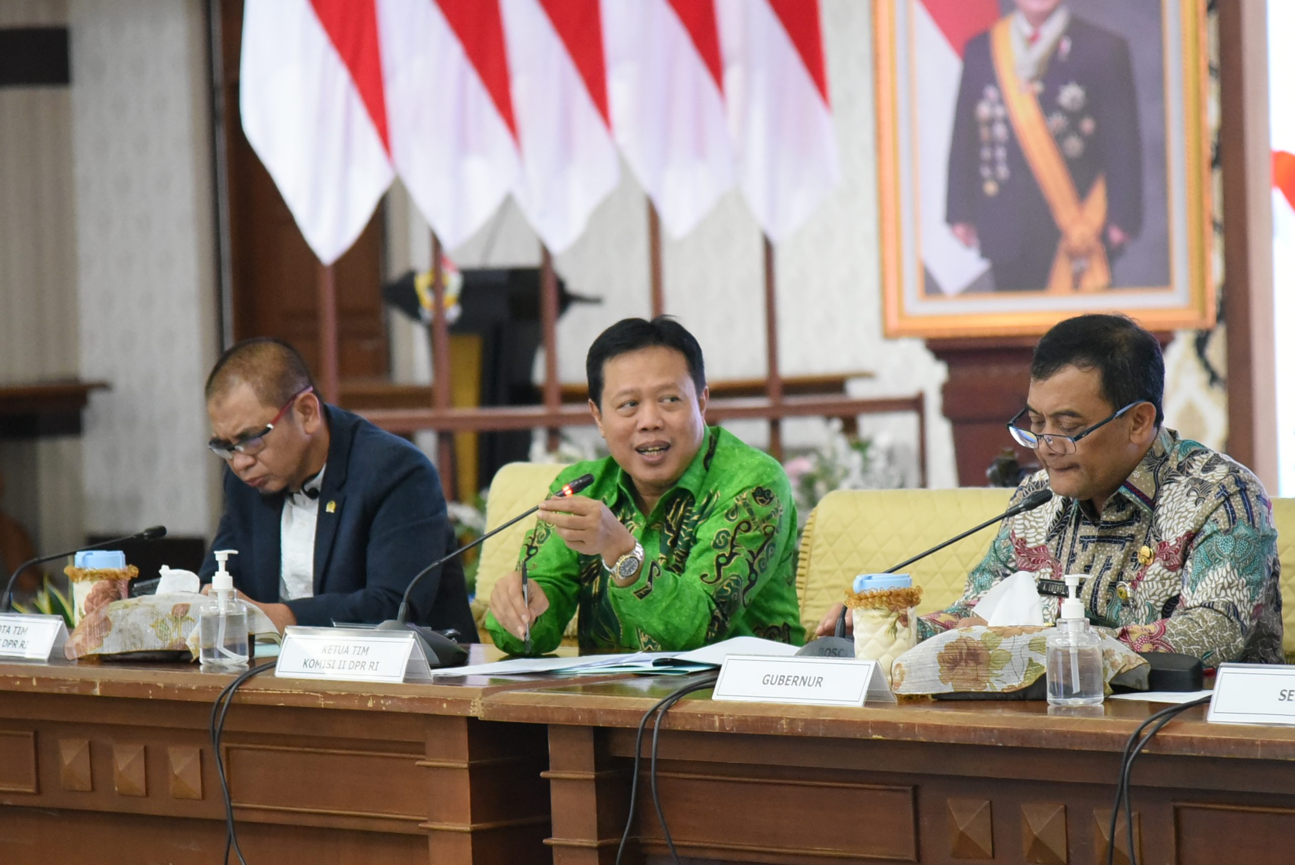 Anggota Komisi II DPR RI Mohammad Toha, saat memimpin Kunjungan Kerja Spesifik (Kunspek) Komisi II DPR RI ke Semarang, Jawa Tengah, Kamis (06/03/2025). Foto: Ica/vel.