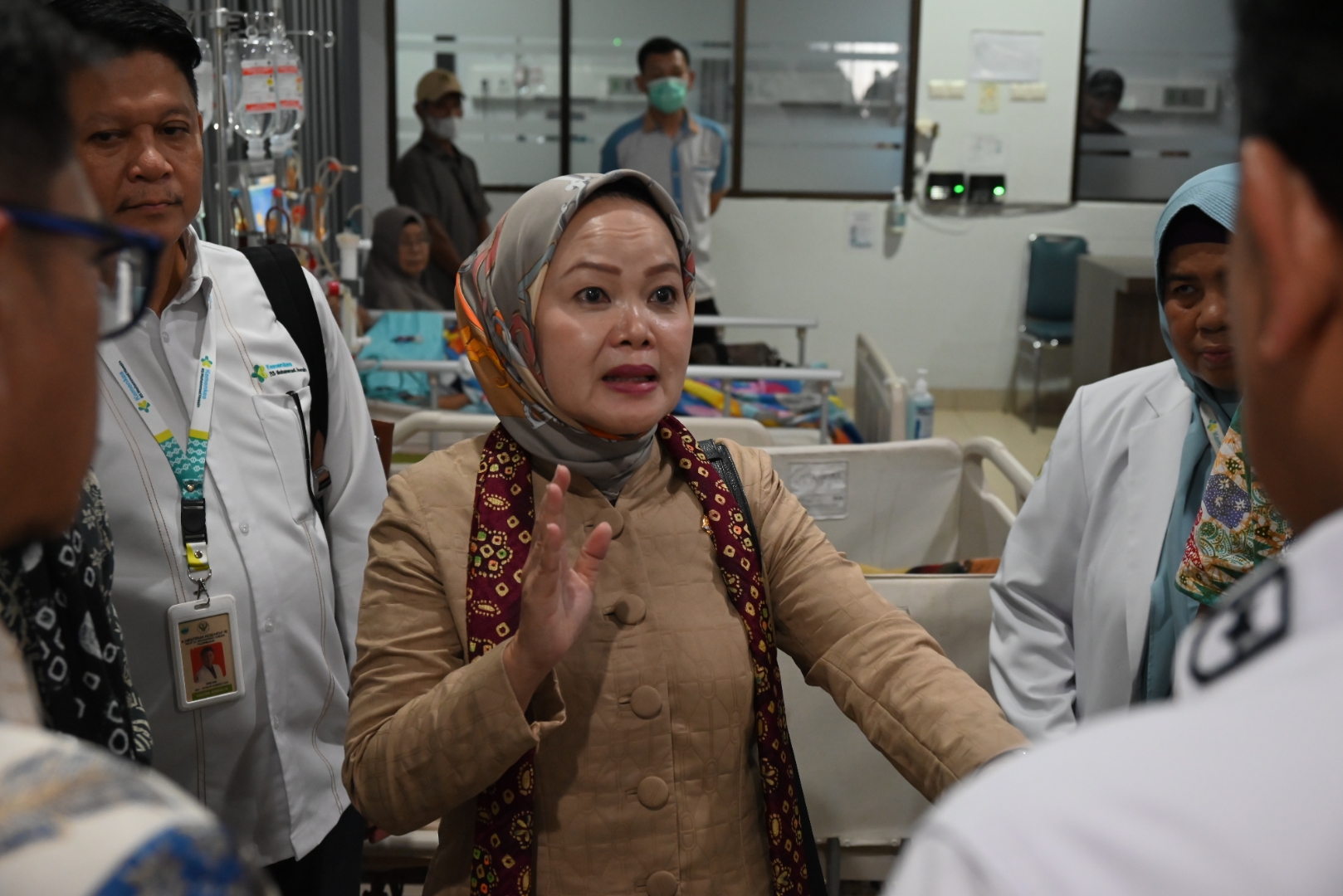 Anggota Komisi IX DPR RI, Sri Meliyana, saat melakukan Kunjungan Kerja Reses Komisi IX DPR RI di Palembang, Kamis (16/4/2025). Foto: Wilga/vel.