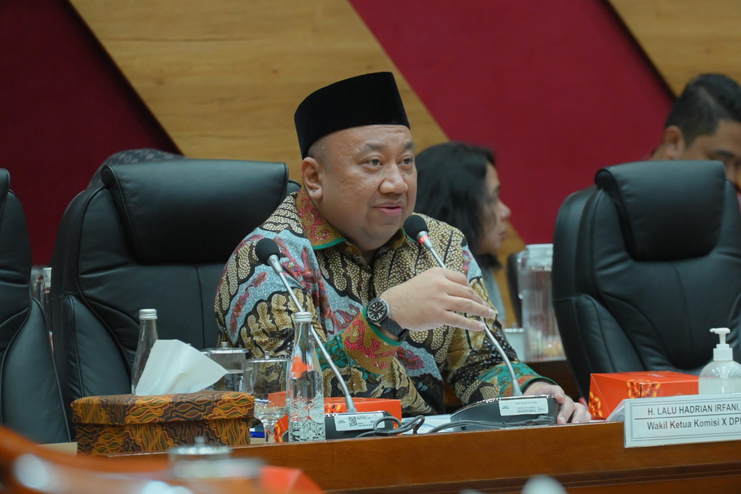 Wakil Ketua Komisi X DPR RI Lalu Hadrian Irfan. Foto: Dok/vel.