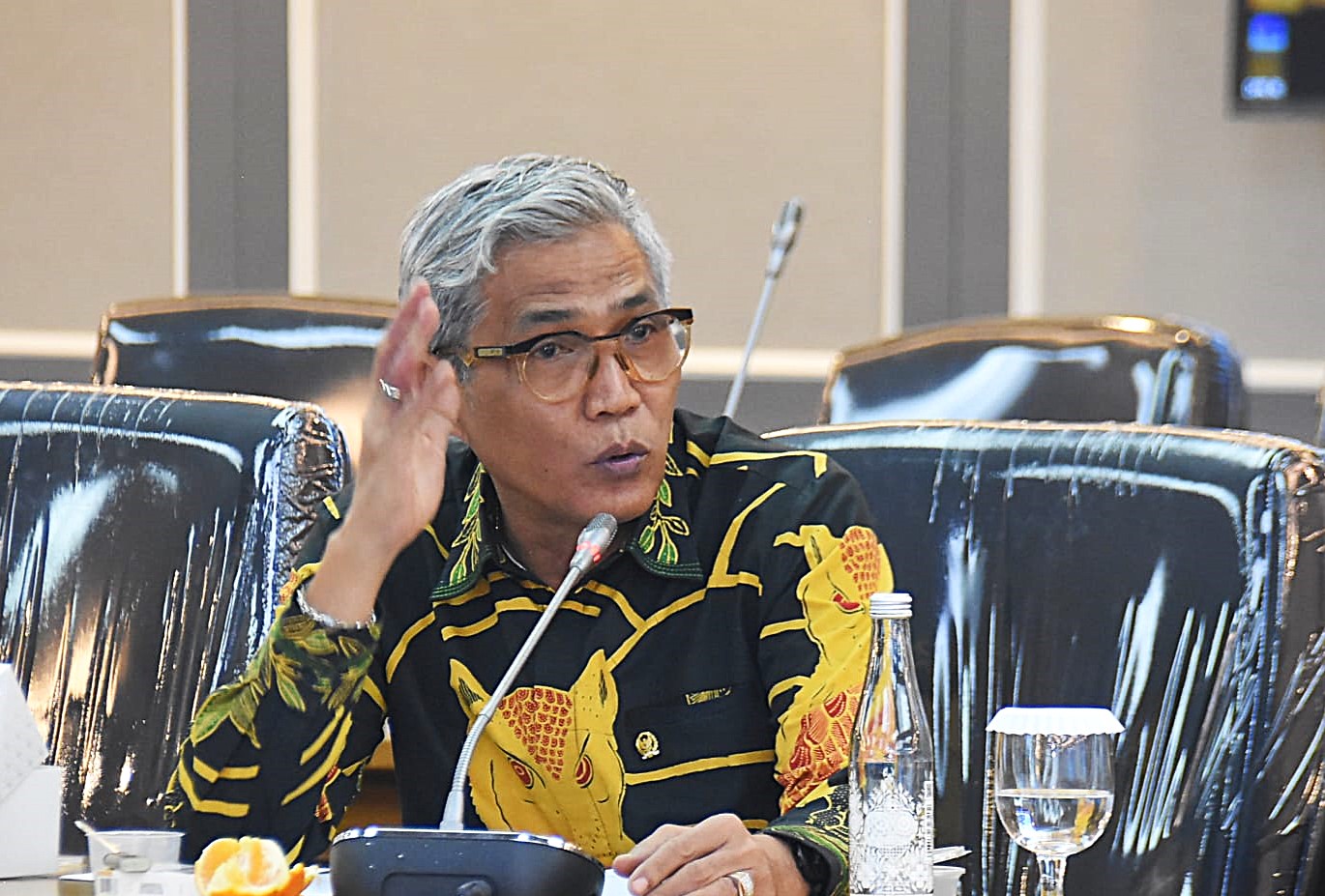 Anggota Komisi XIII DPR RI Mafirion dalam Rapat Dengar Pendapat Umum (RDPU) Komisi XIII yang juga turut dihadiri perwakilan Komnas Perempuan, di Gedung Nusantara II, DPR RI, Senayan, Jakarta, Rabu (23/4/2025). Foto : Runi/Andri.
