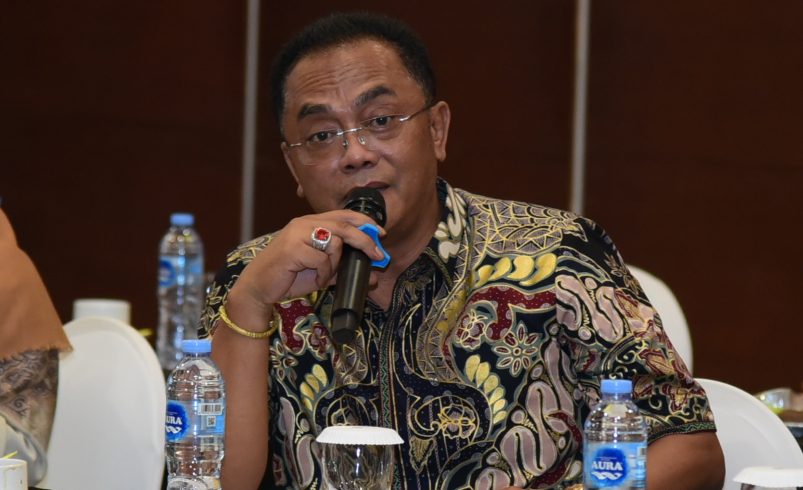 Anggota Komisi XII DPR RI Sigit K. Yunianto, saat mengikuti kunjungan kerja spesifik Komisi XII DPR RI ke Palangkaraya, Provinsi Kalimantan Tengah, Kamis (24/4/2025). Foto: Oji/vel.