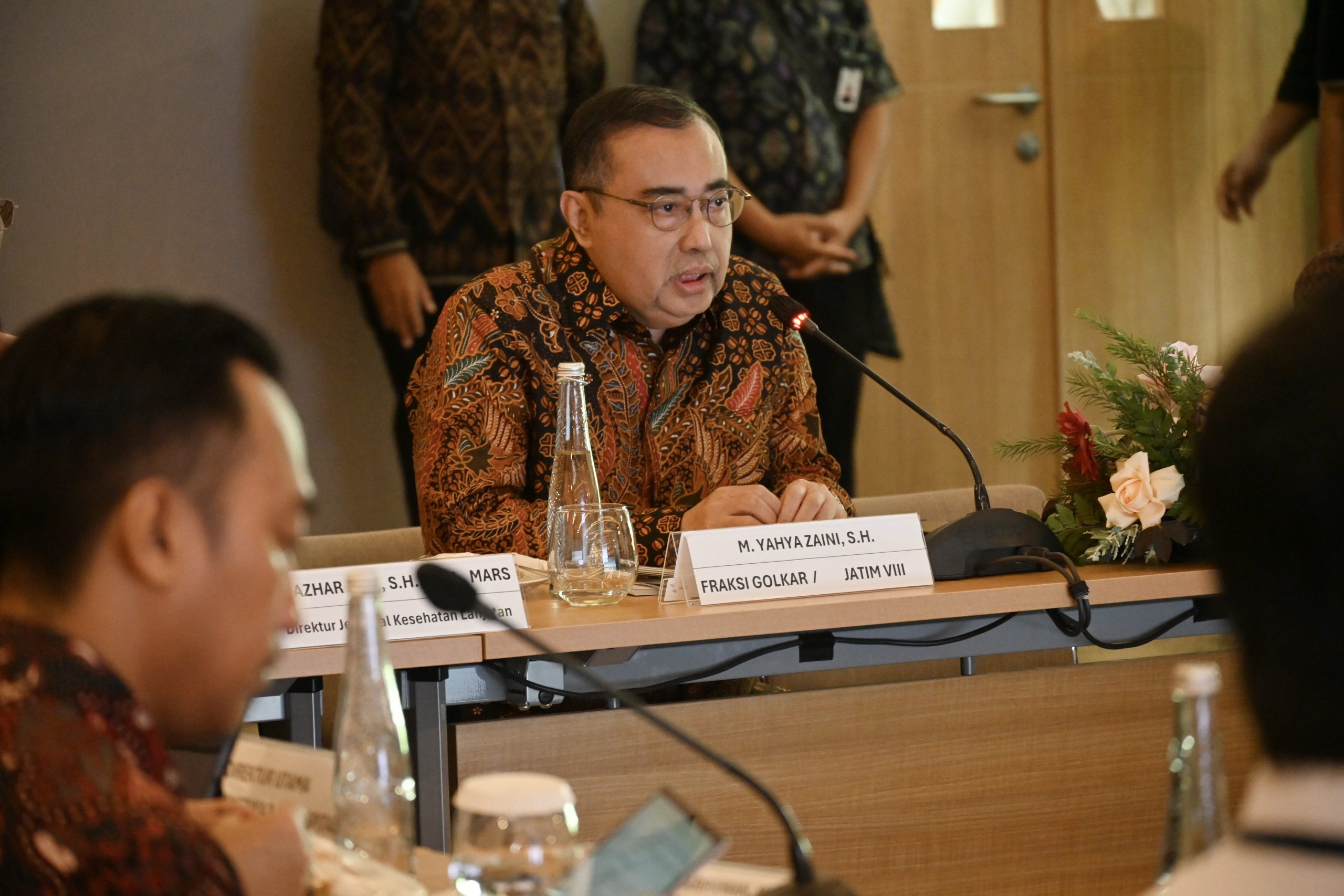 Wakil Ketua Komisi IX DPR RI Yahya Zaini saat memimpin Kunjungan Kerja Komisi IX DPR RI ke Provinsi Bali, Senin (14/4/2025). Foto: Prima/vel.