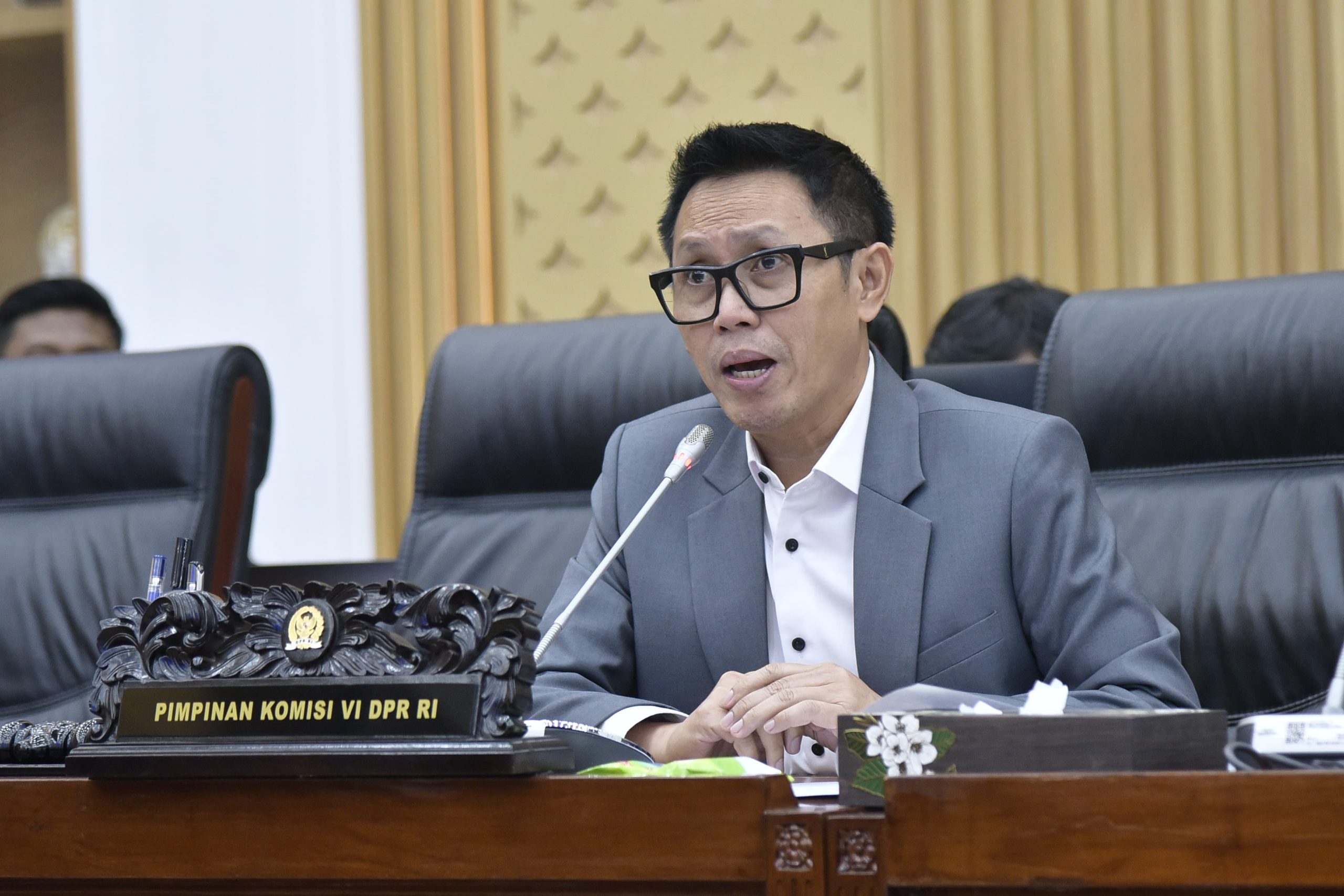 Wakil Ketua Komisi VI DPR RI, Eko Hendro Purnomo. Foto: Farhan/vel.