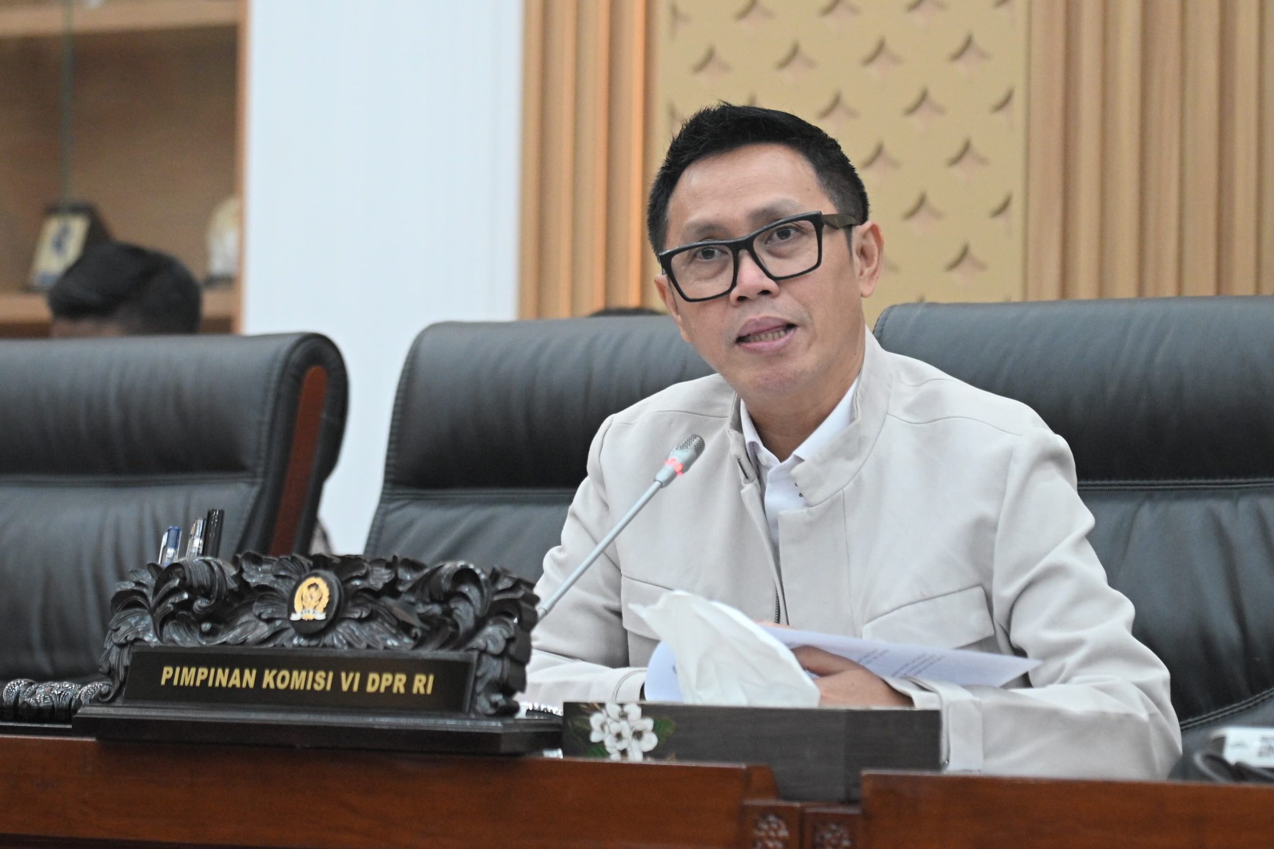 Wakil Ketua Komisi VI DPR RI, Eko Hendro Purnomo. Foto: Farhan/vel.