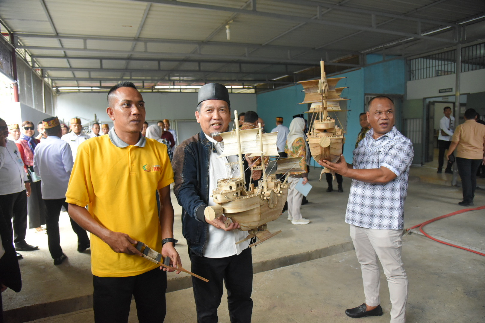 Anggota Komisi XIII DPR RI, Al Muzzammil Yusuf saat Kunjungan Kerja Reses Komisi XIII DPR RI ke Lapas Kelas IIA Banda Aceh, Provinsi Aceh, Kamis (10/4/2025). Foto : Uf/Andri.