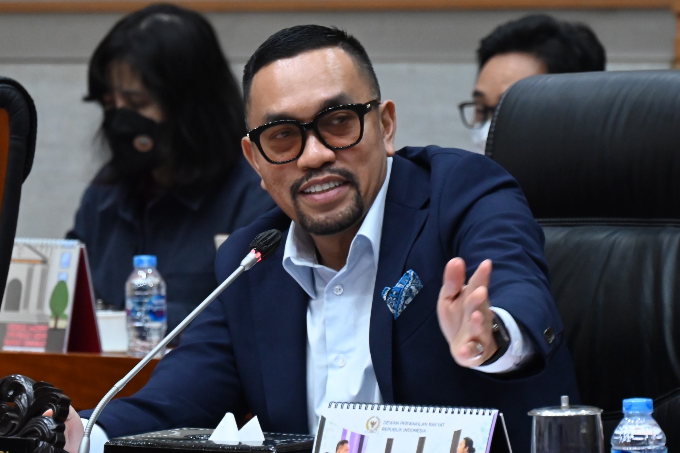 Anggota DPR RI, Ahmad Sahroni. Foto: Dok/vel.