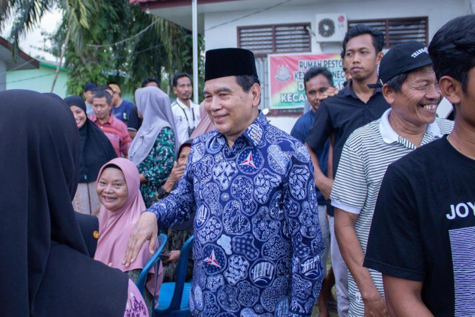 Anggota Komisi VIII DPR RI, Achmad, saat kunjungan reses di Dapilnya. Foto: Ist/vel.