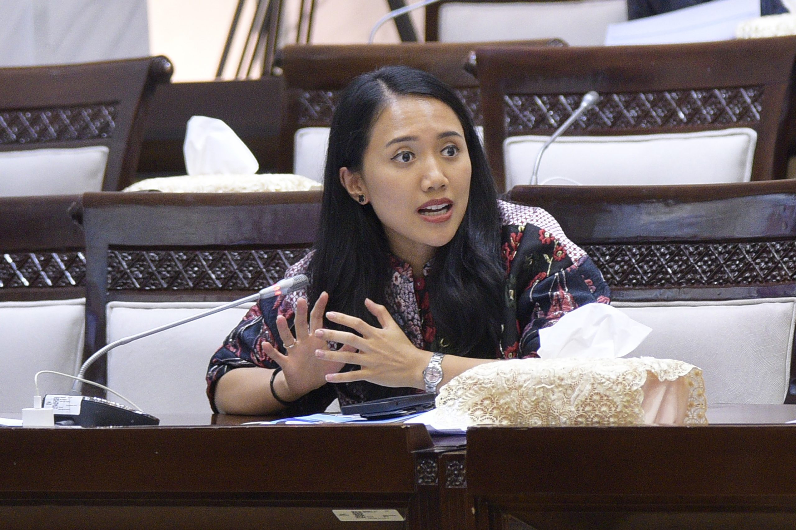 Anggota Komisi XI DPR RI Fraksi Partai Golkar Puteri Komarudin. Foto: Dok/vel.