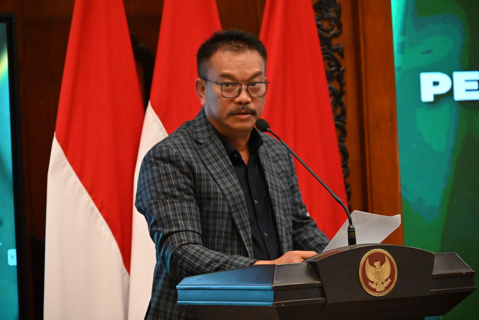 Anggota Komisi IX DPR RI Edy Wuryanto saat memimpin kunjungan kerja Panitia Kerja (Panja) JKN Komisi IX DPR RI ke Surabaya, Jawa Timur, Kamis (22/5/2025). Foto: Wilga/vel.