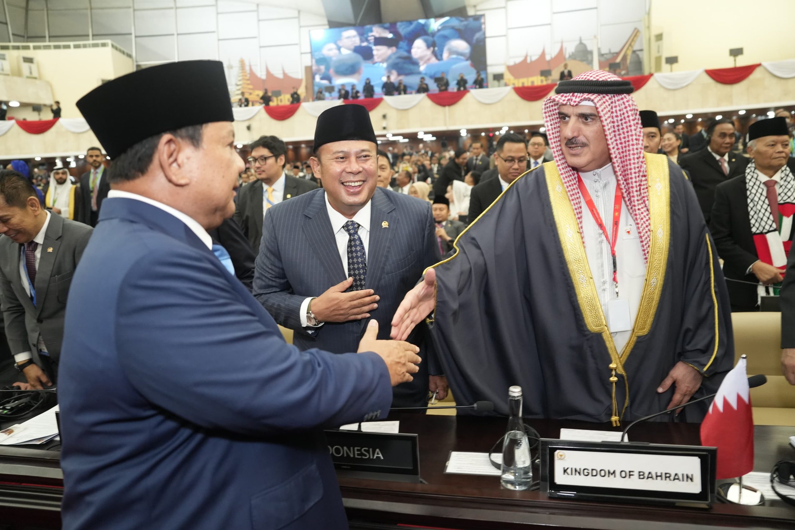 Wakil Ketua DPR RI Cucun Ahmad Syamsurijal saat mengahadiri acara Inaugural Session of the 19th Session of the PUIC Conference di Jakarta, Rabu (14/4/2025). Foto: Tonda/vel.