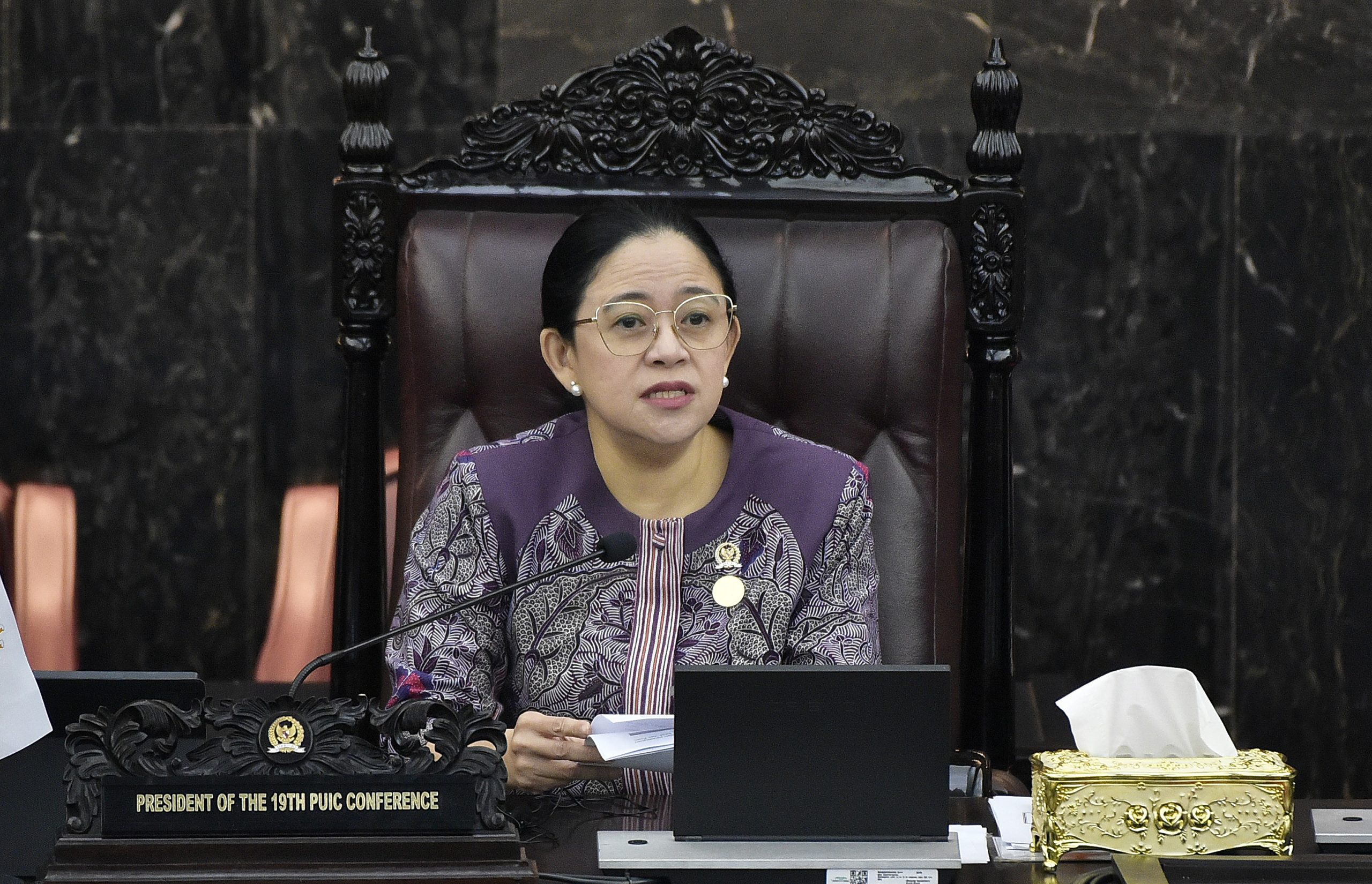 Ketua DPR RI Puan Maharani. Foto : Mu/Andri.