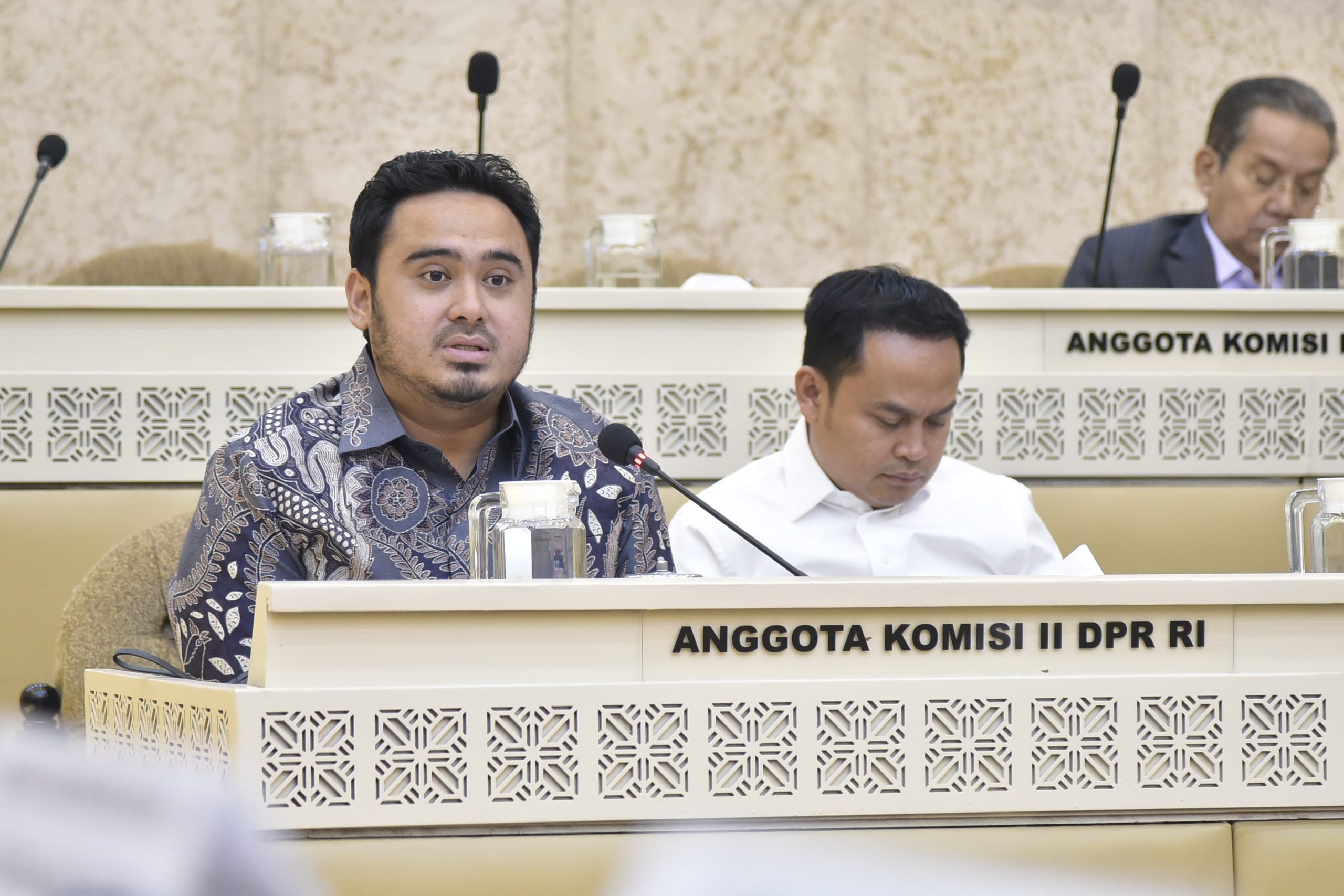 Anggota Komisi II DPR RI Ahmad Irawan. Foto : Mu/Andri.
