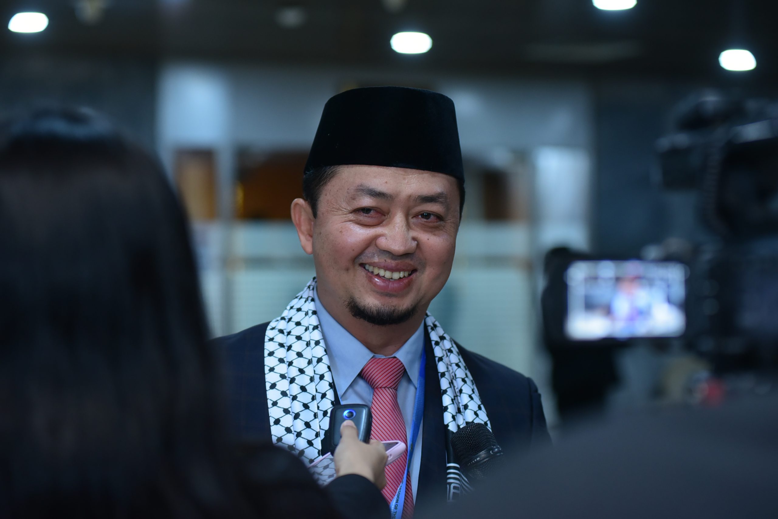 Ketua Grup Kerja Sama Bilateral (GKSB) DPR RI-Parlemen Palestina Syahrul Aidi Maazat. Foto : Dok/Andri.